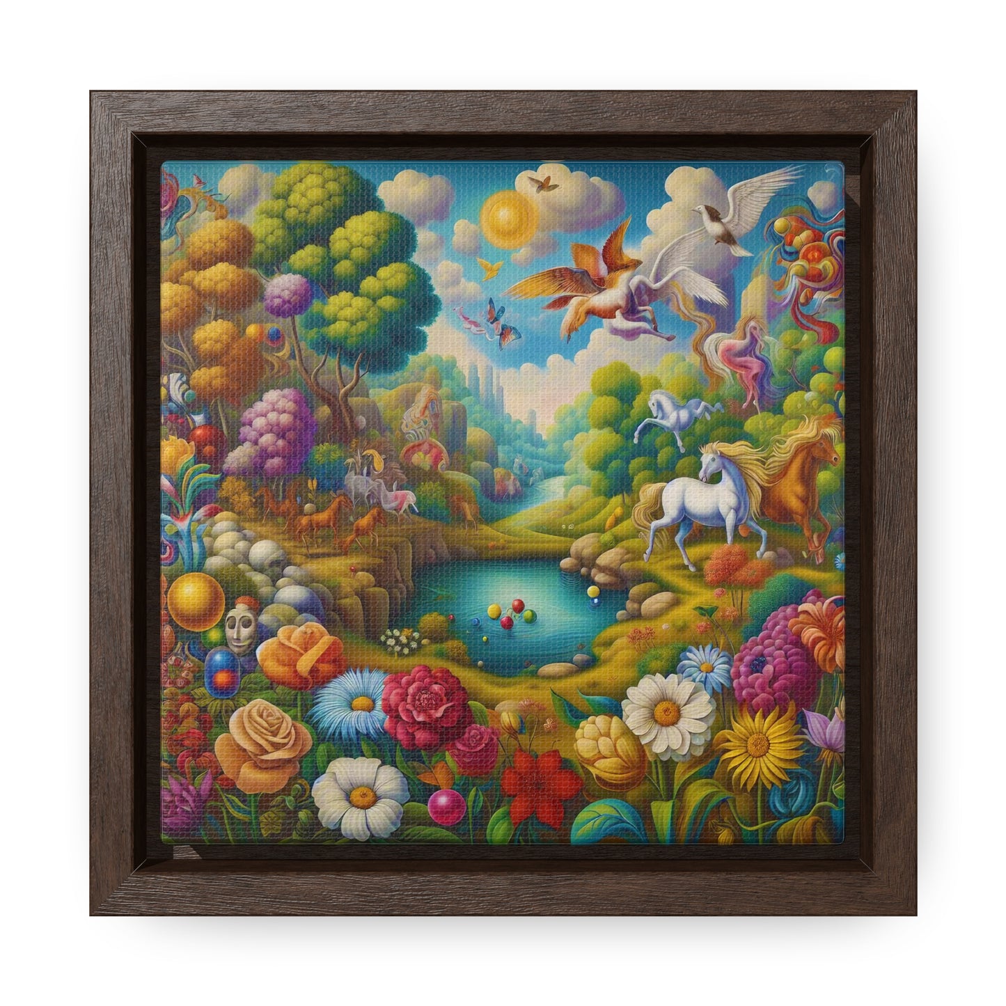 Framed Gallery Canvas Wrap - Spring 3