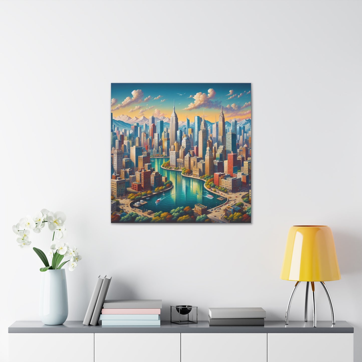 Canvas Gallery Wrap - City 1