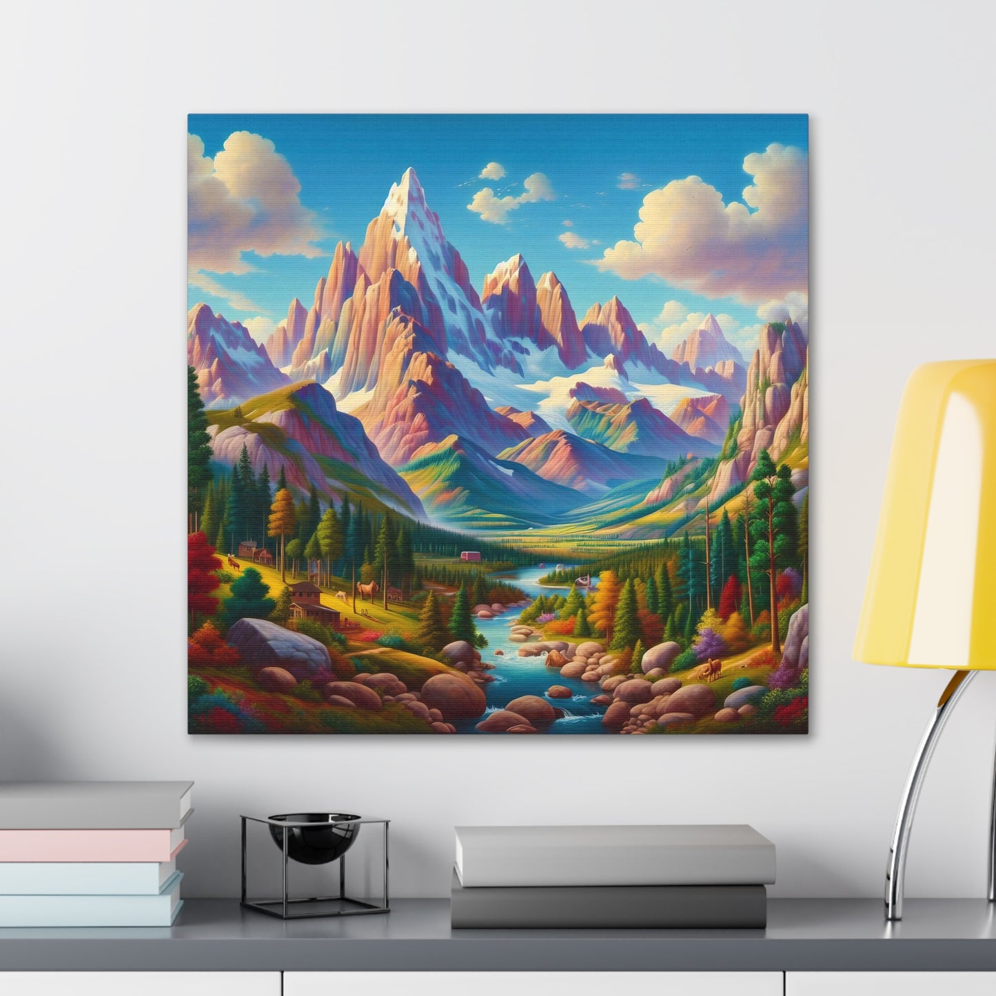 Canvas Gallery Wrap - Mountains 4