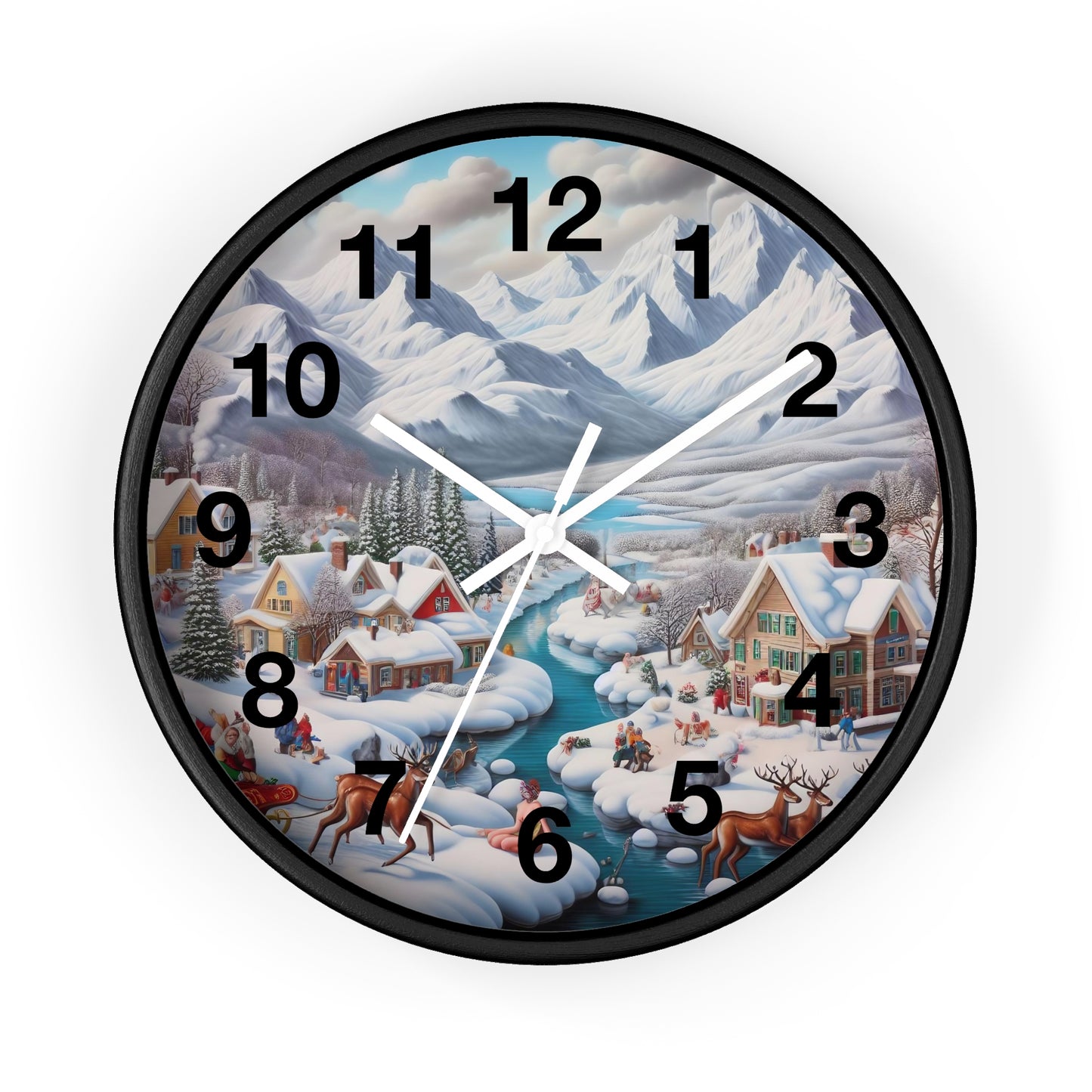 Wall Clock - Winter 109