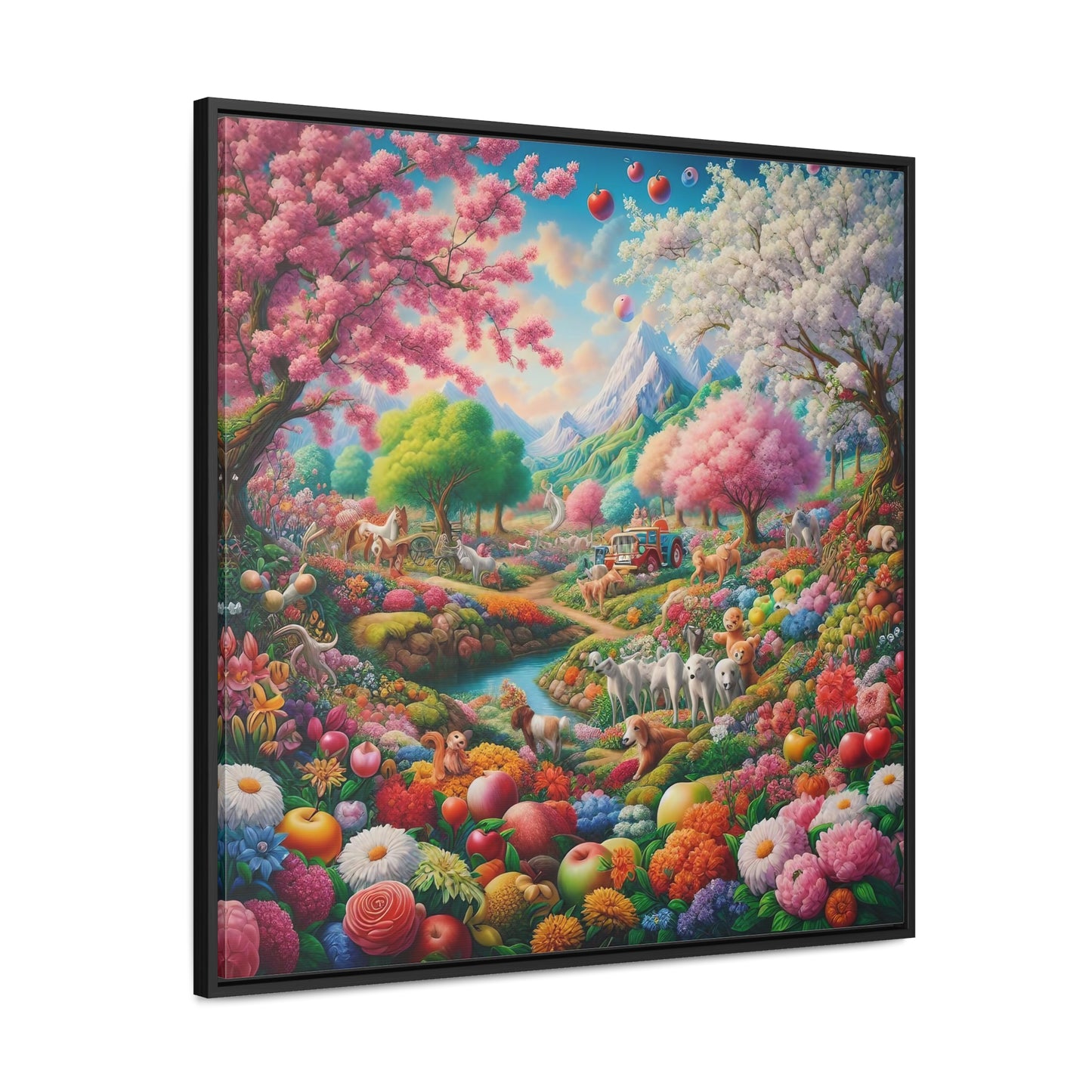 Framed Gallery Canvas Wrap - Spring 45