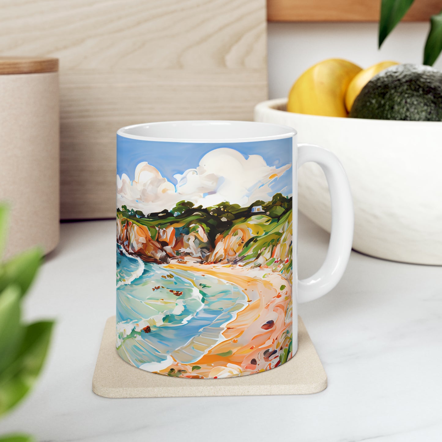 Ceramic Mug 11oz - Beach 12001