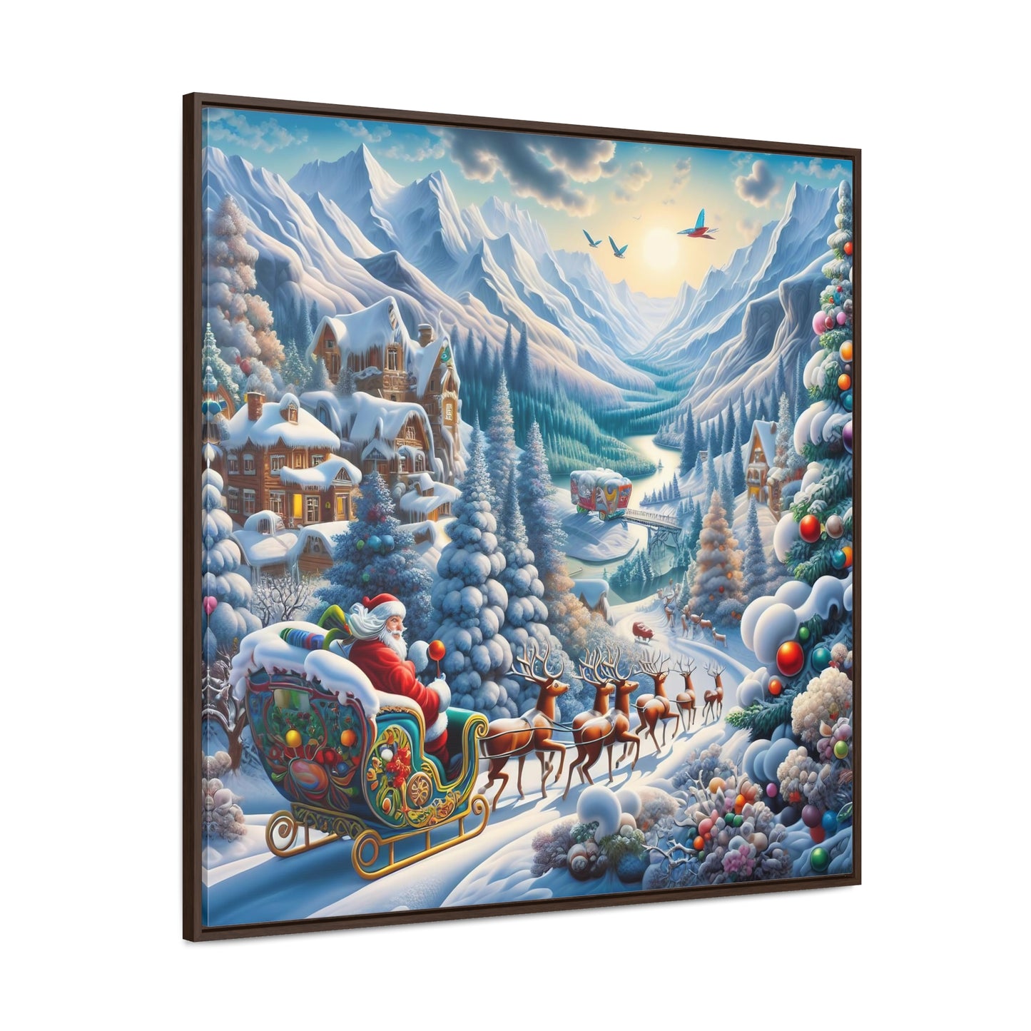 Framed Gallery Canvas Wrap - Winter 113