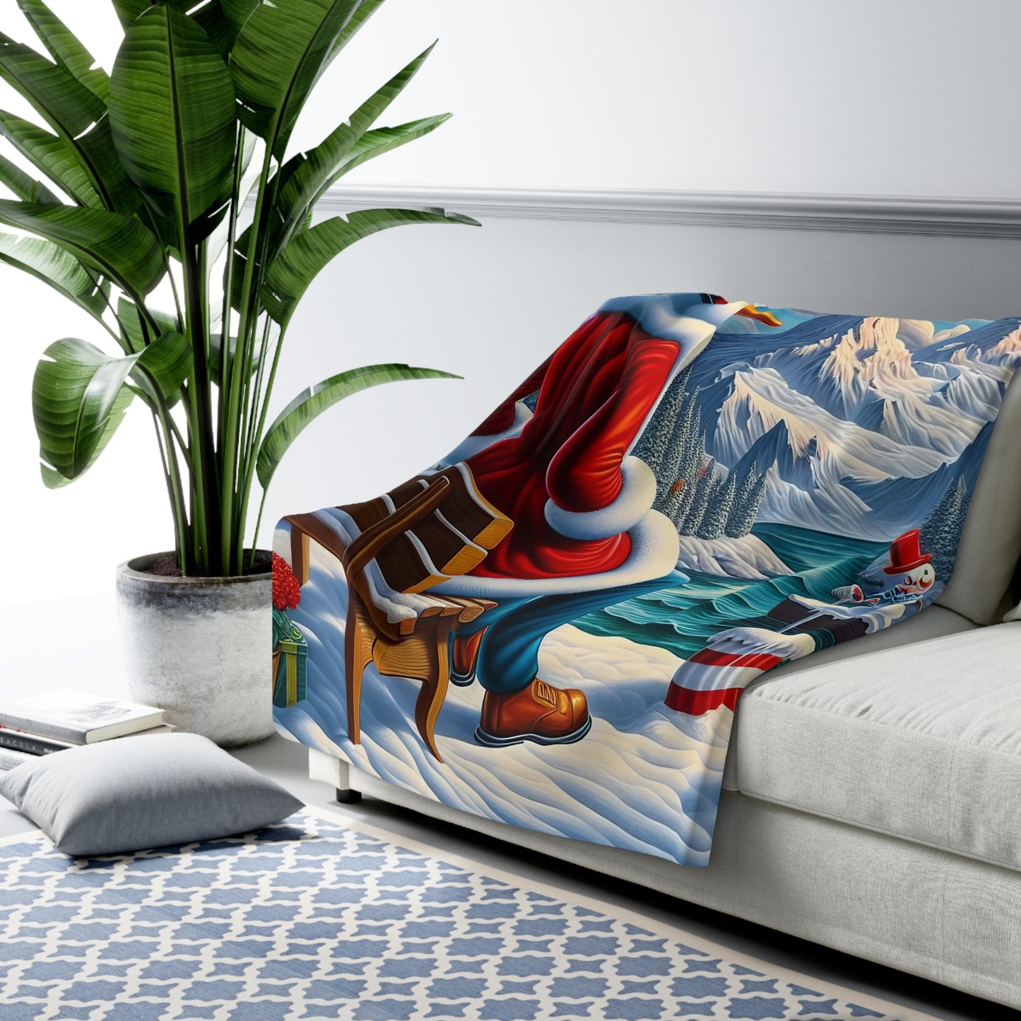 Sherpa Fleece Blanket - Winter 101