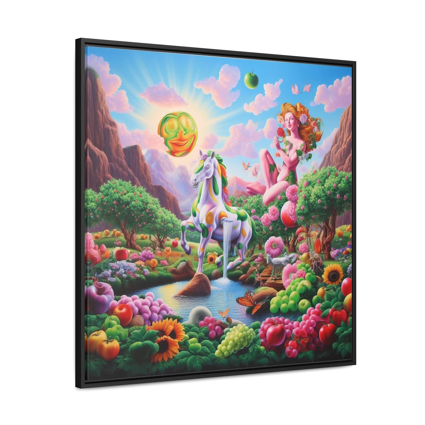 Framed Gallery Canvas Wrap - Spring 114