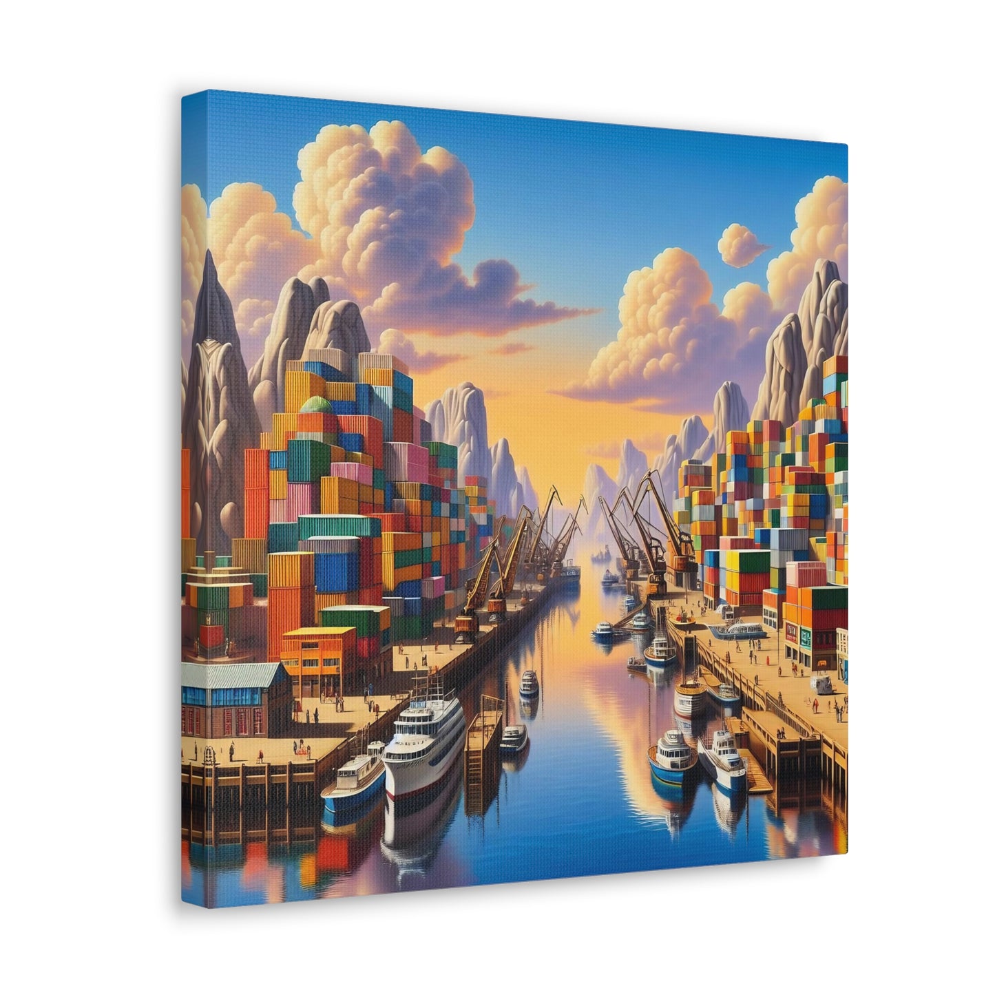 Canvas Gallery Wrap - Harbor 20