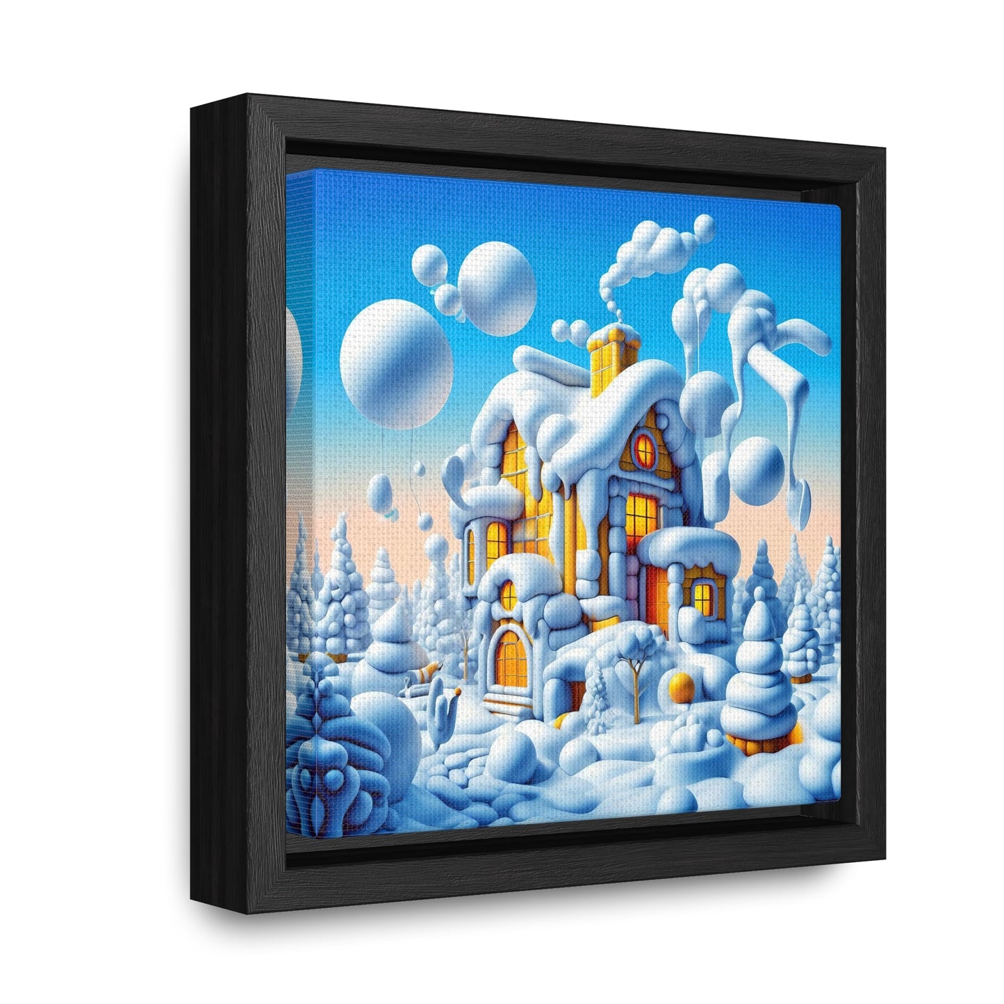 Framed Gallery Canvas Wrap - Winter 111