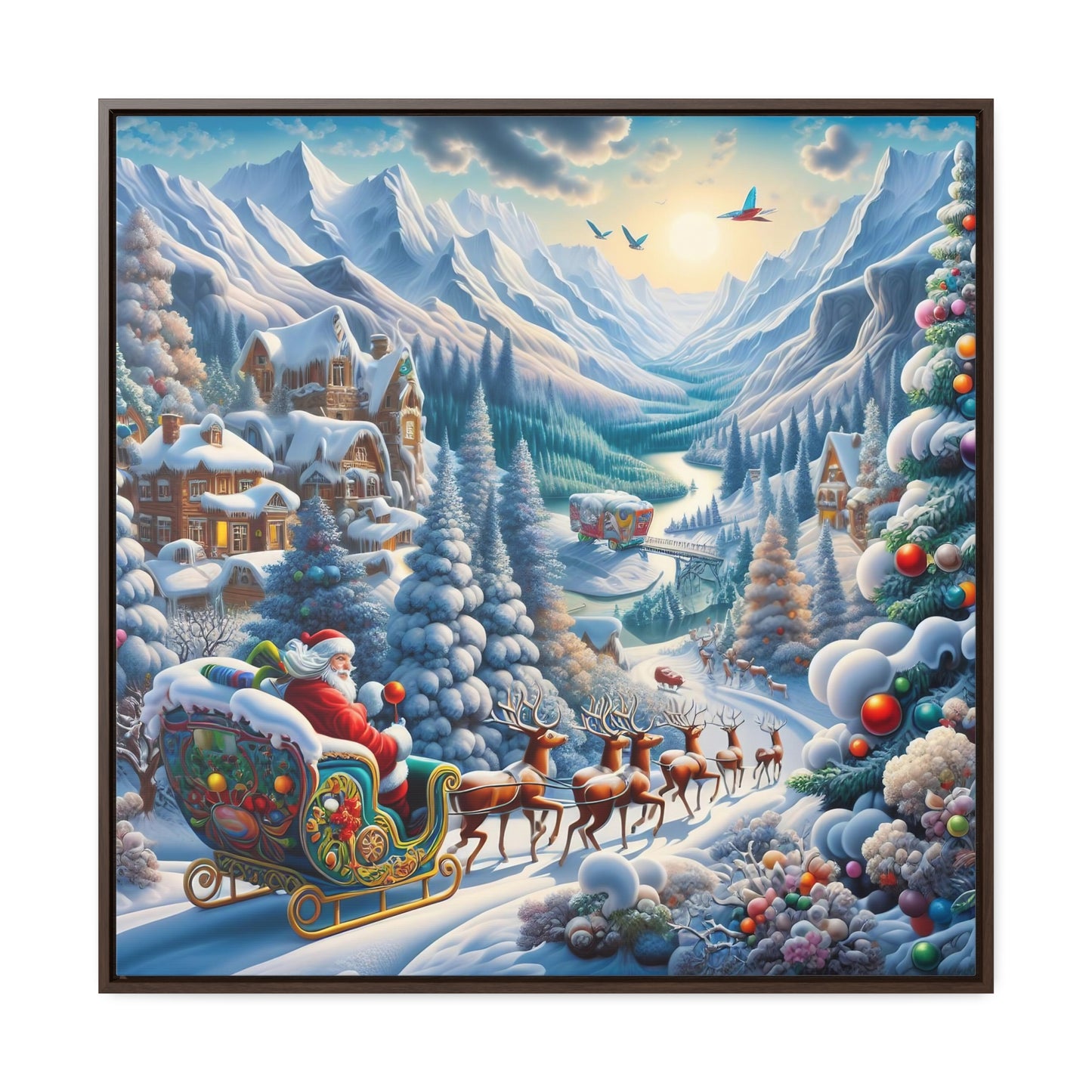 Framed Gallery Canvas Wrap - Winter 113