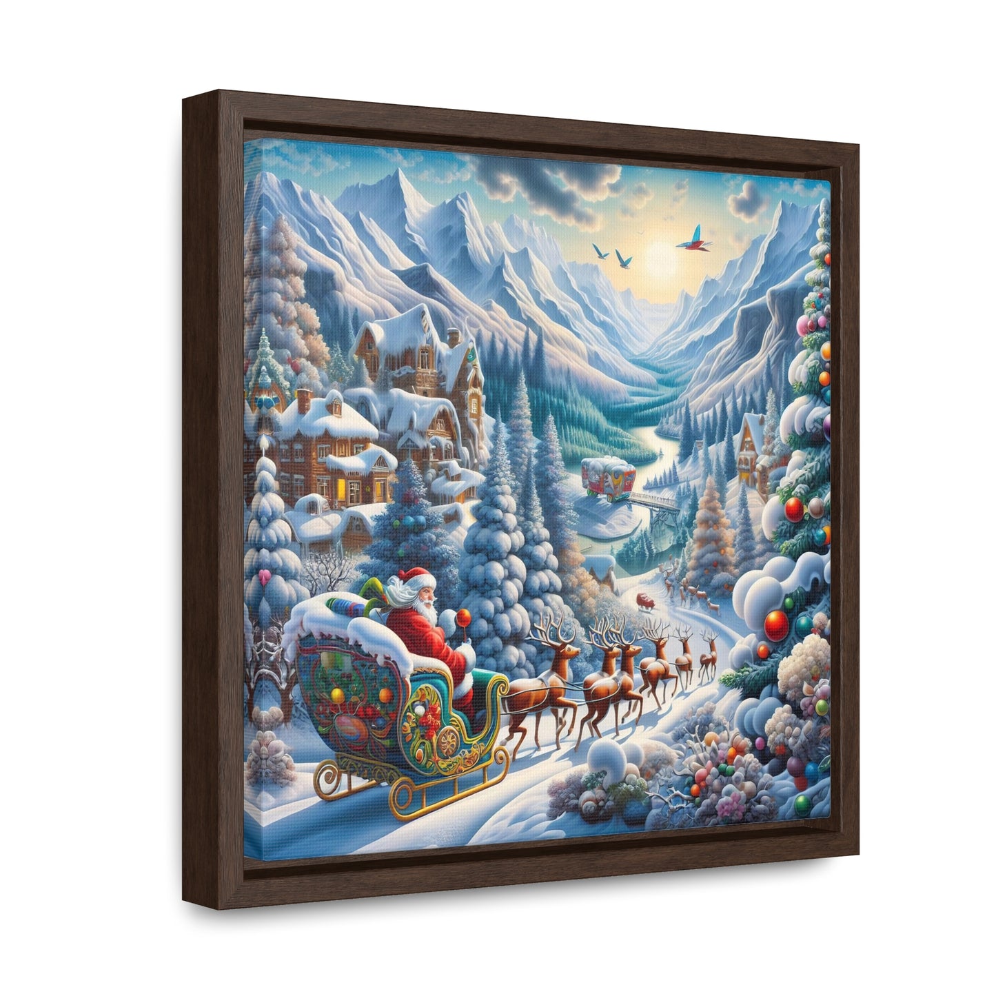 Framed Gallery Canvas Wrap - Winter 113