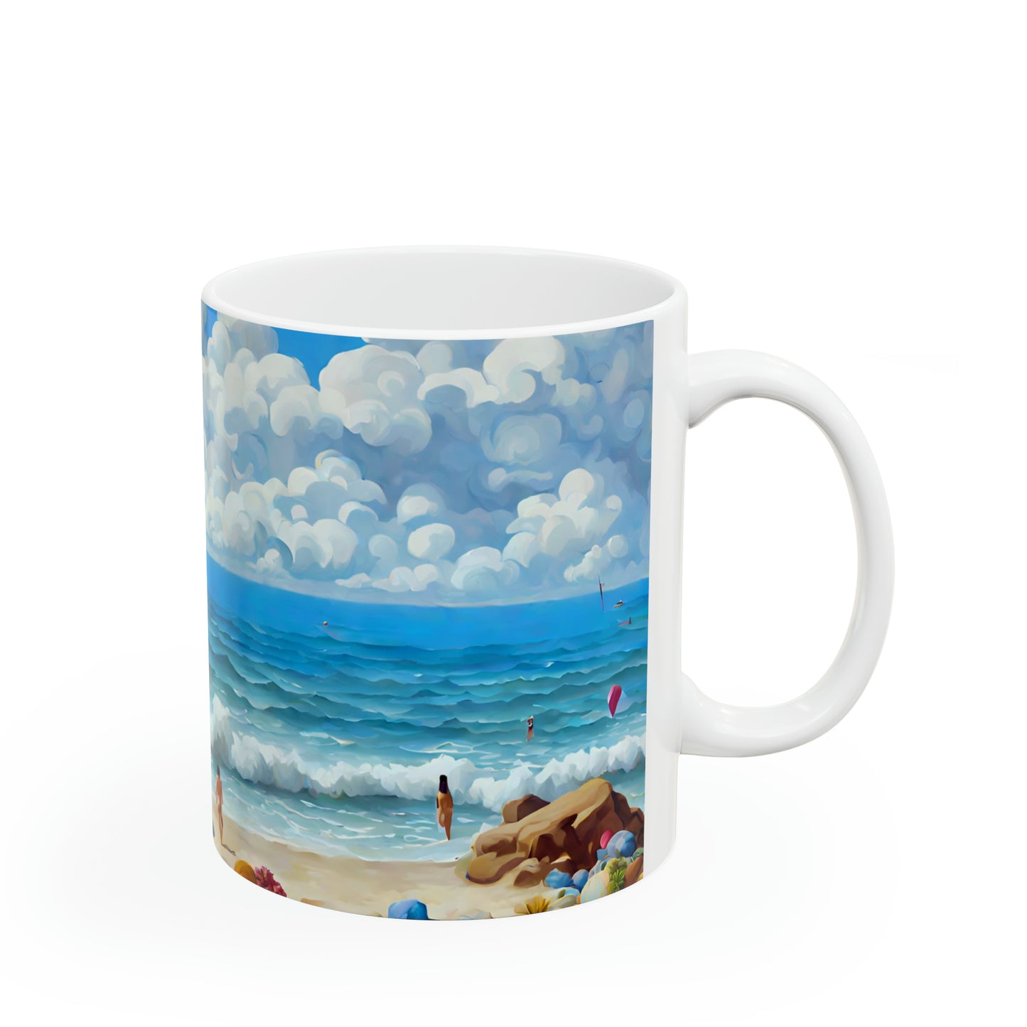 Ceramic Mug 11oz - Beach 2022