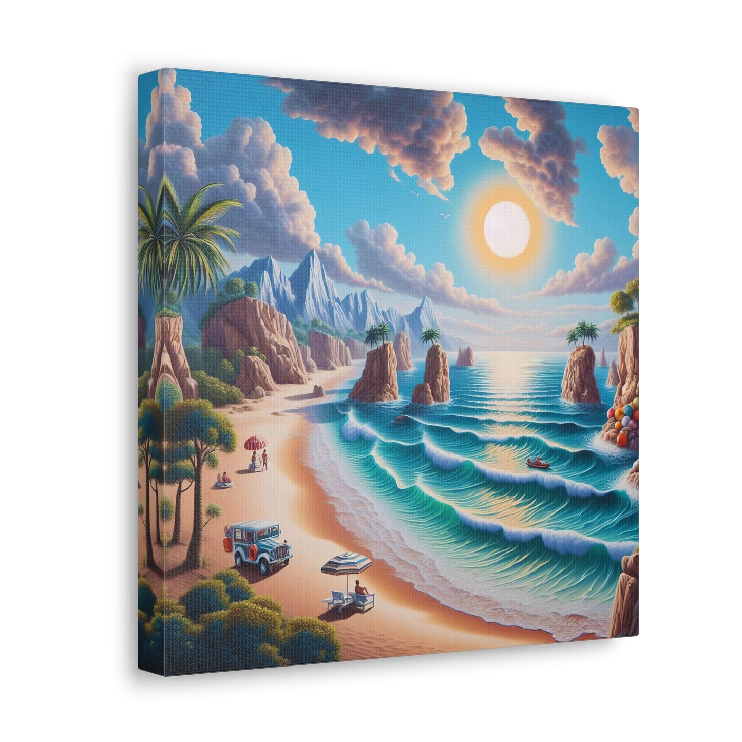 Canvas Gallery Wrap - Beach 4