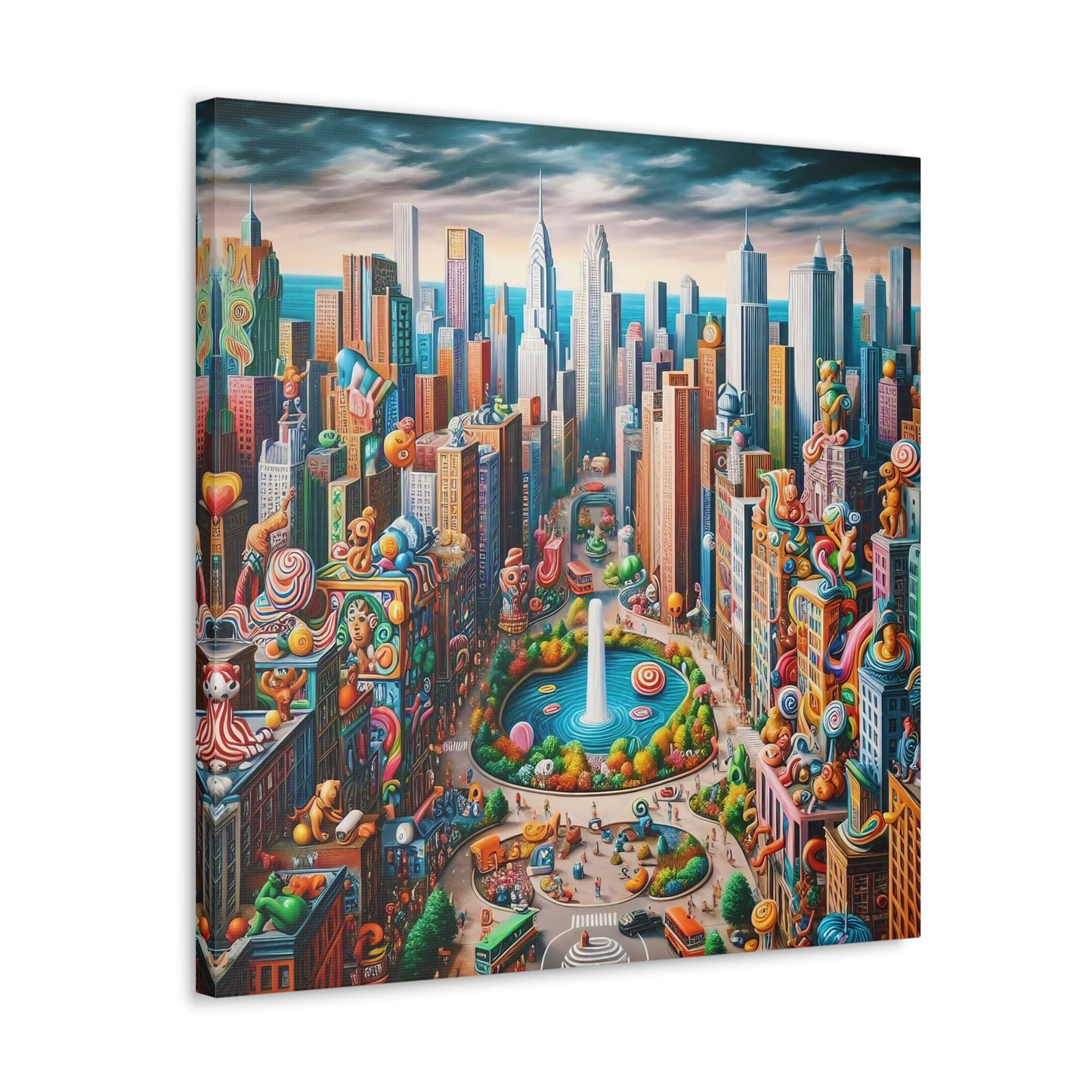 Canvas Gallery Wrap - City 8