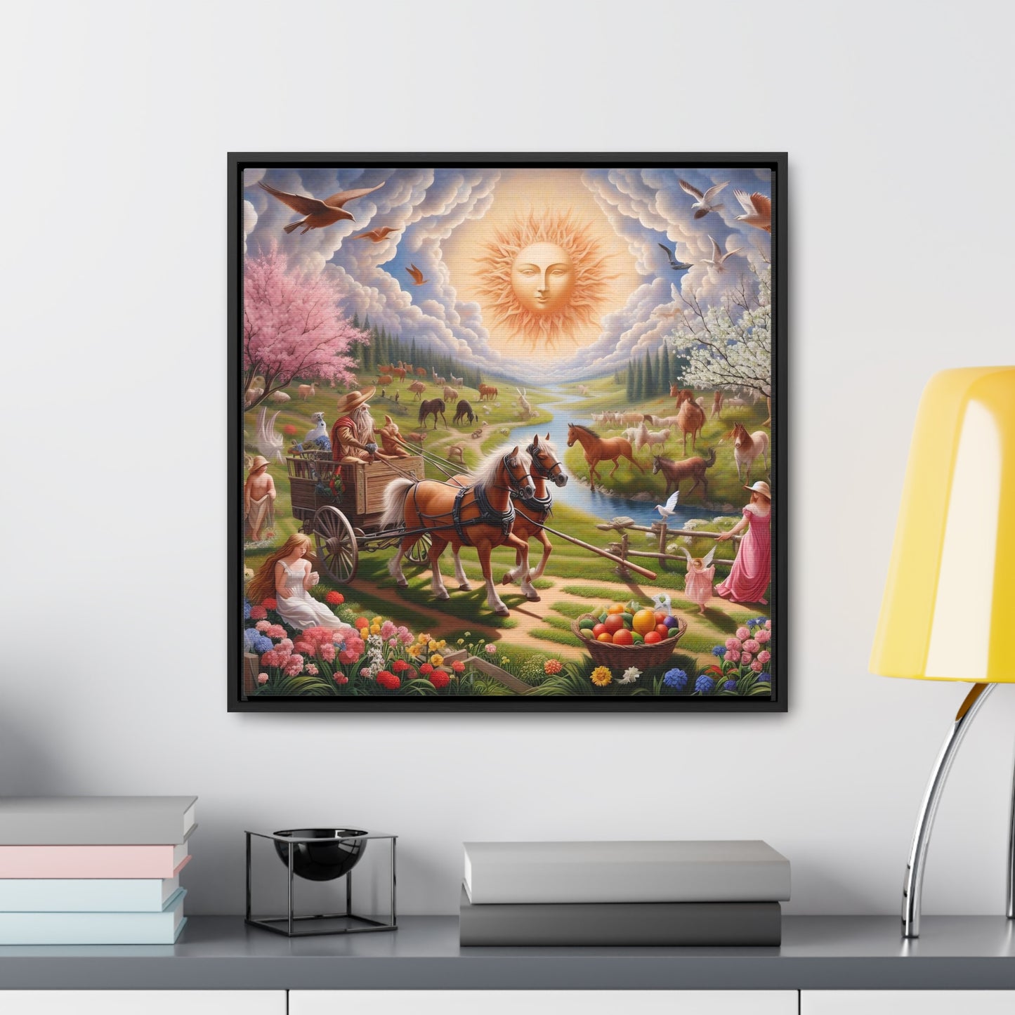 Framed Gallery Canvas Wrap - Spring 26