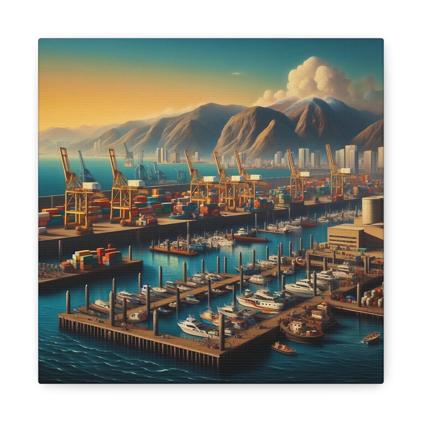 Canvas Gallery Wrap - Harbor 6