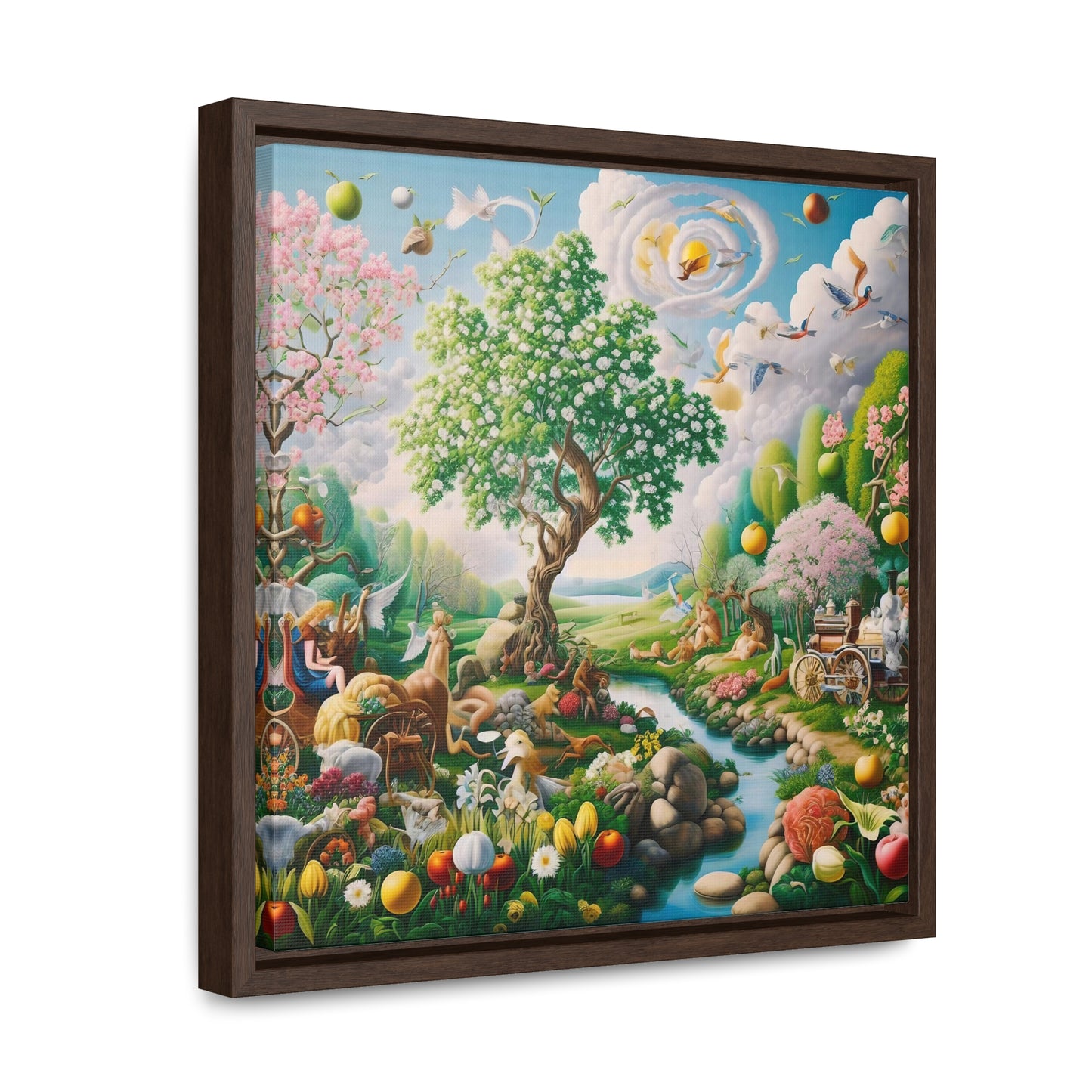 Framed Gallery Canvas Wrap - Spring 34