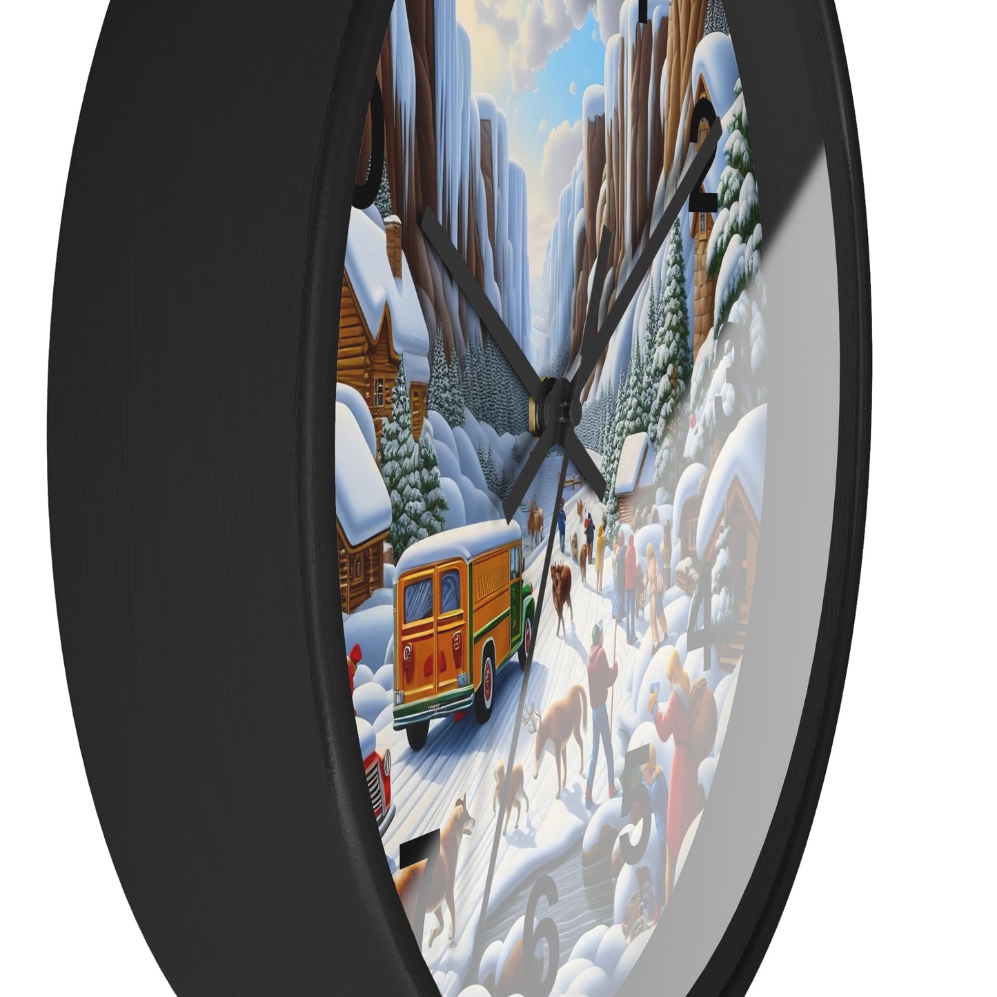 Wall Clock - Winter 120