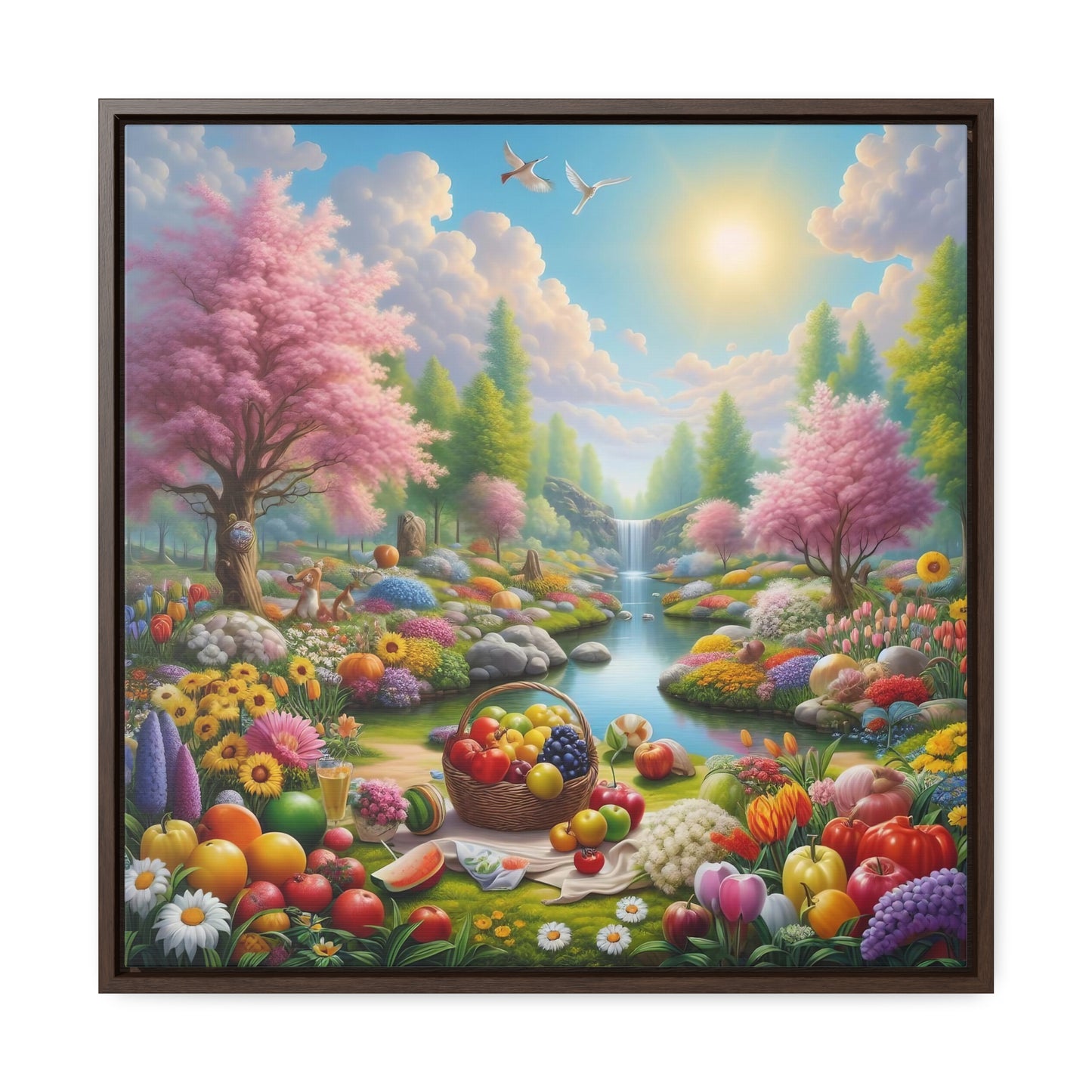 Framed Gallery Canvas Wrap - Spring 46