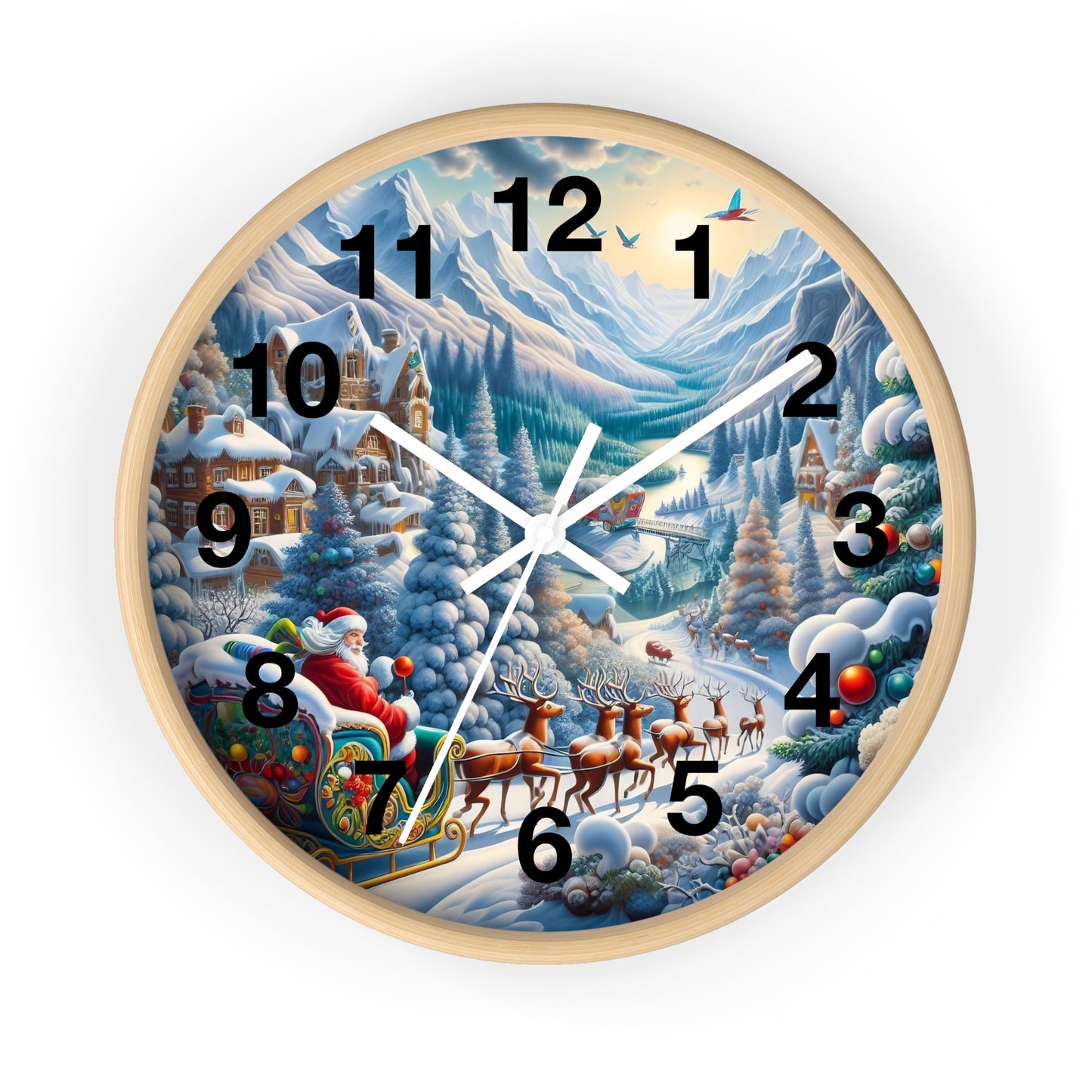 Wall Clock - Winter 113