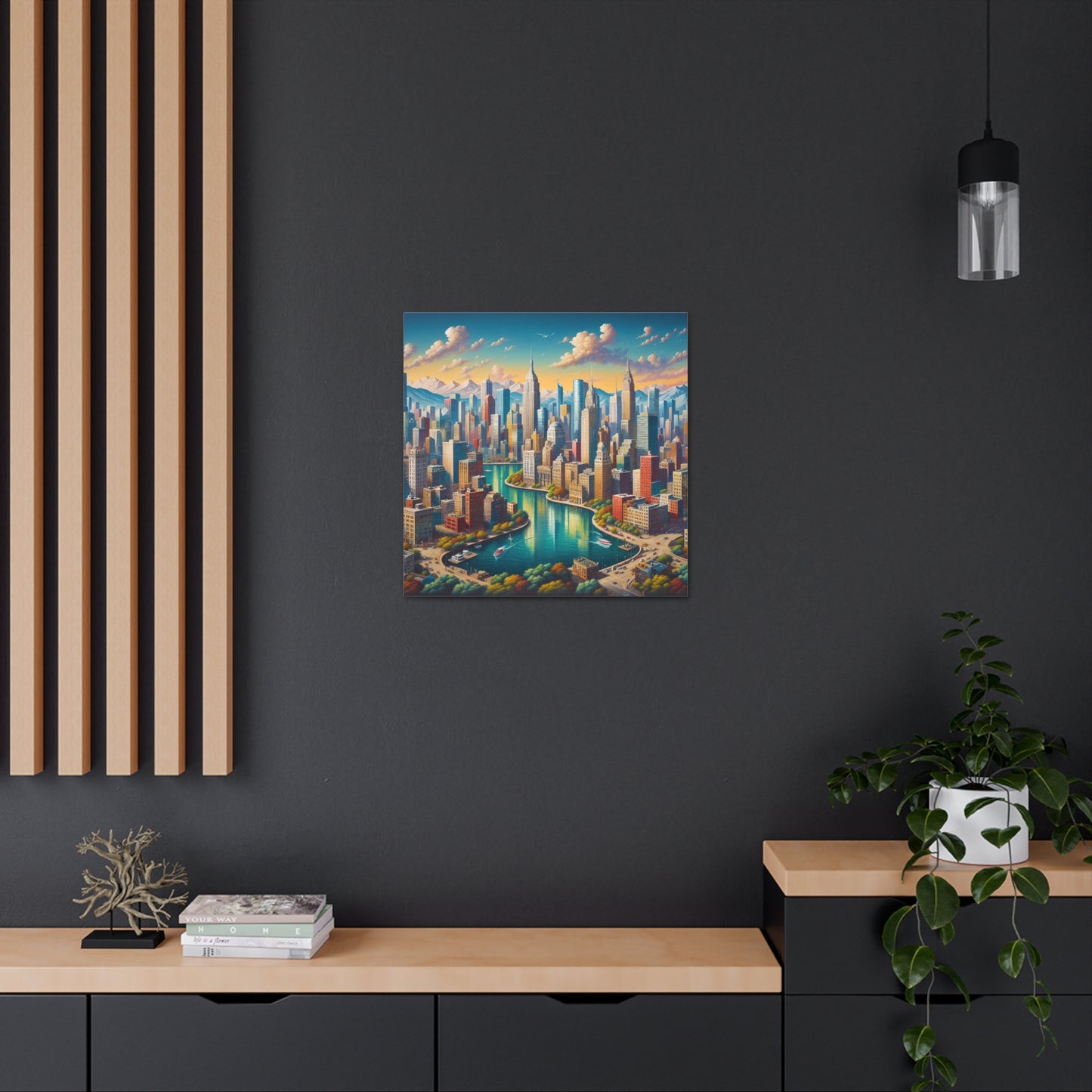 Canvas Gallery Wrap - City 1