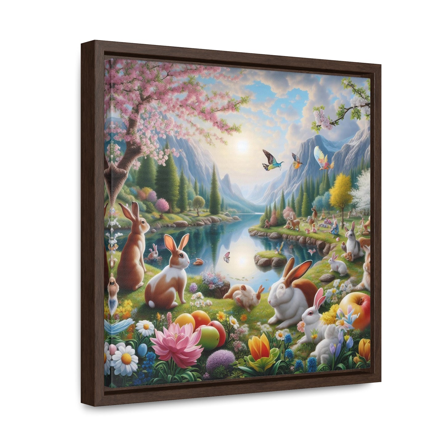 Framed Gallery Canvas Wrap - Spring 15