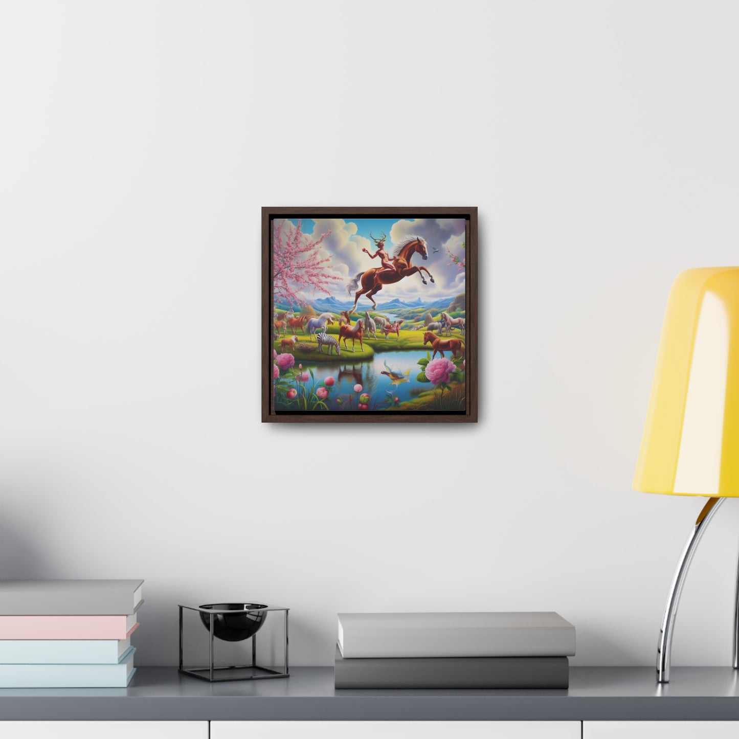 Framed Gallery Canvas Wrap - Spring 118