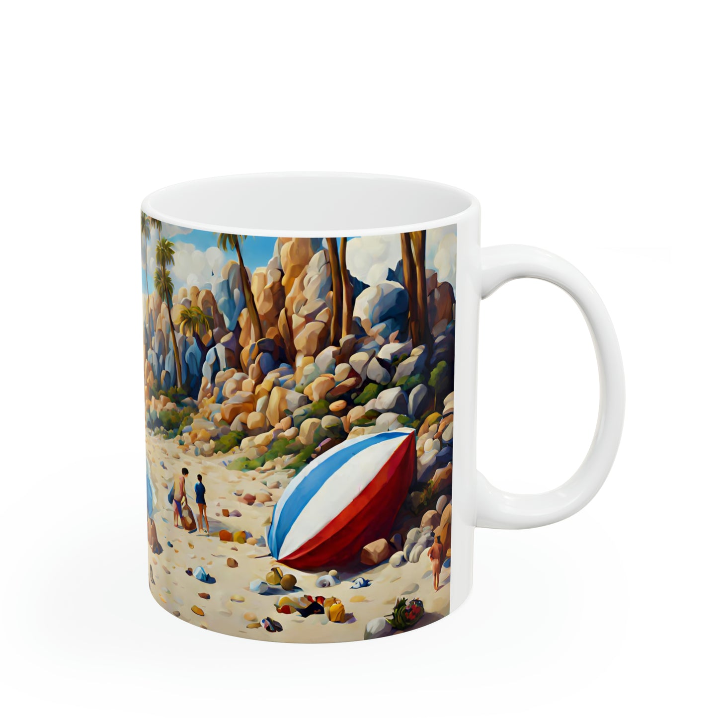 Ceramic Mug 11oz - Beach 2019