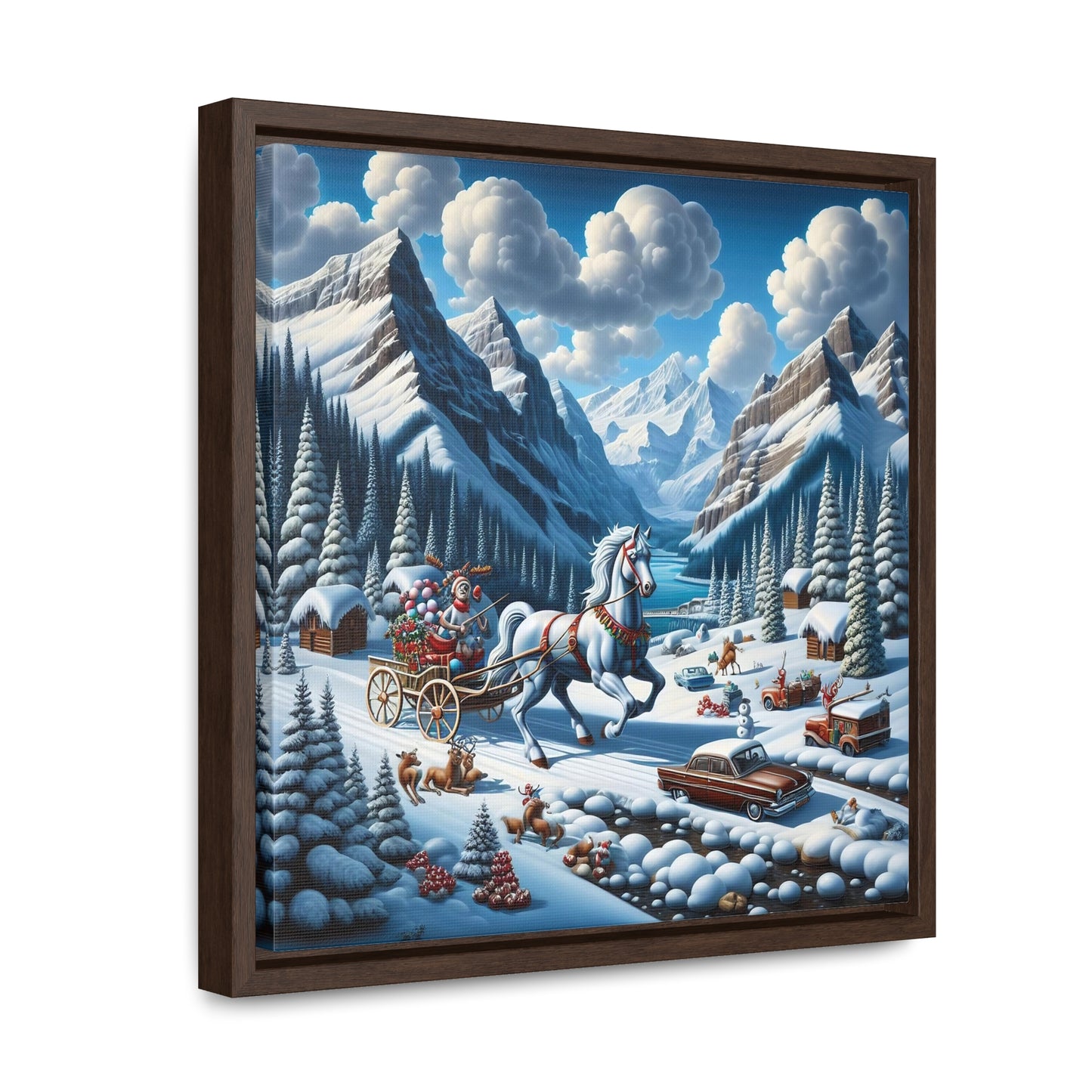 Framed Gallery Canvas Wrap - Winter 107