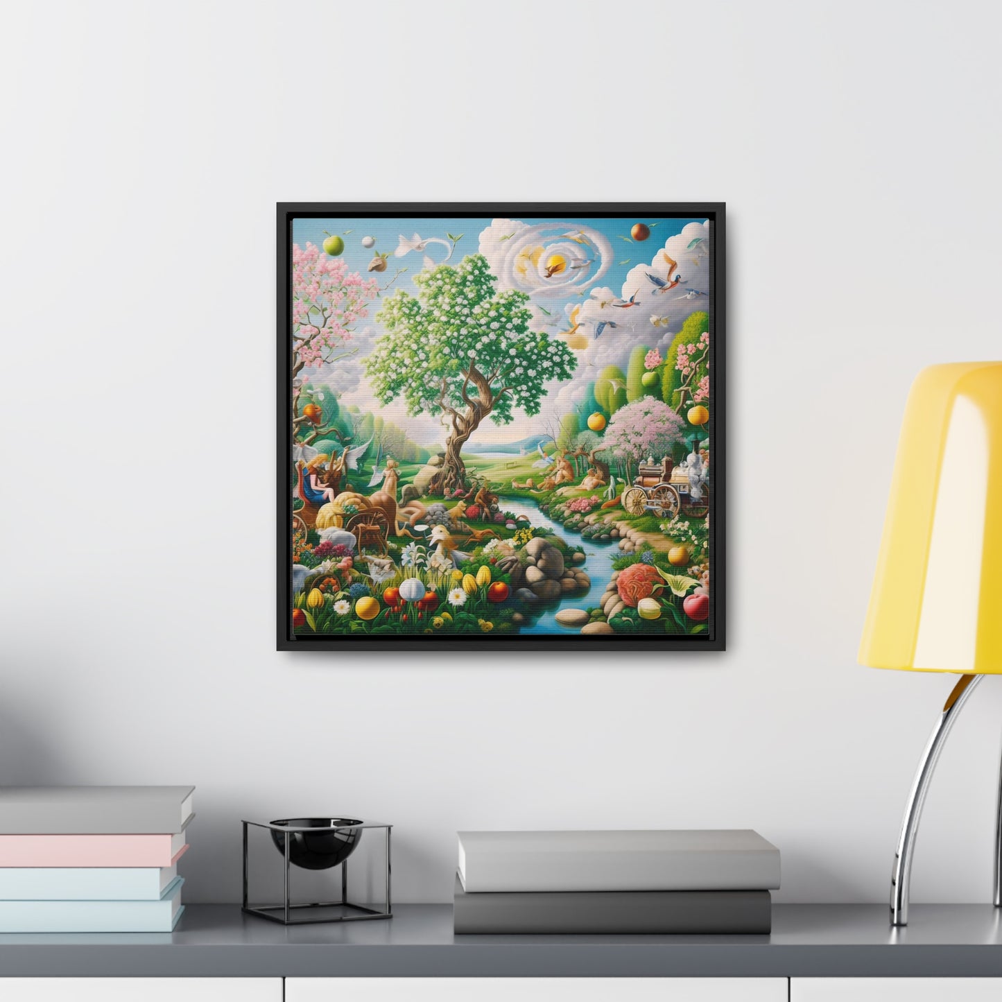 Framed Gallery Canvas Wrap - Spring 34