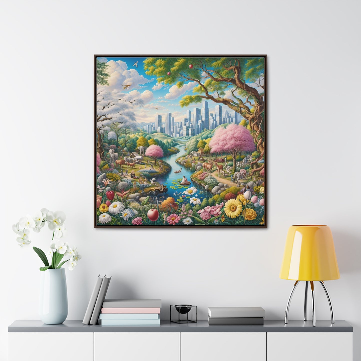 Framed Gallery Canvas Wrap - Spring 27