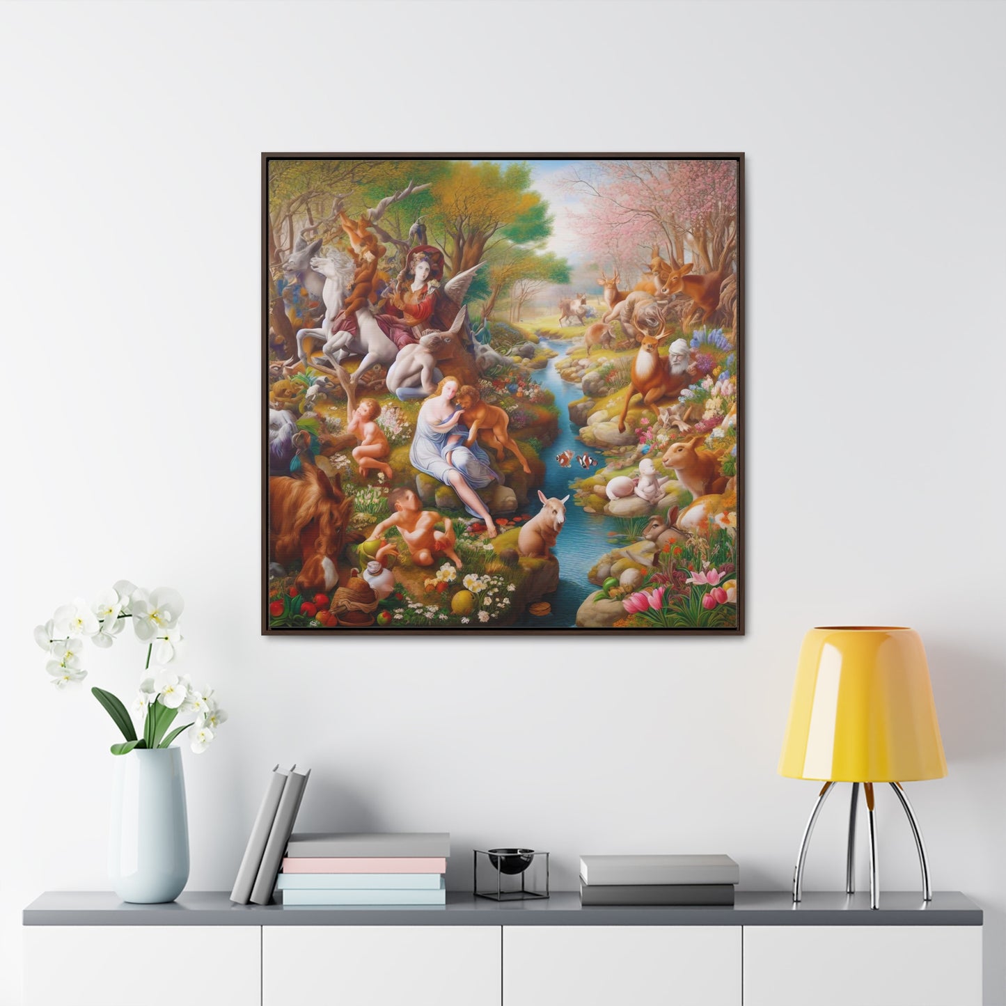 Framed Gallery Canvas Wrap - Spring 111