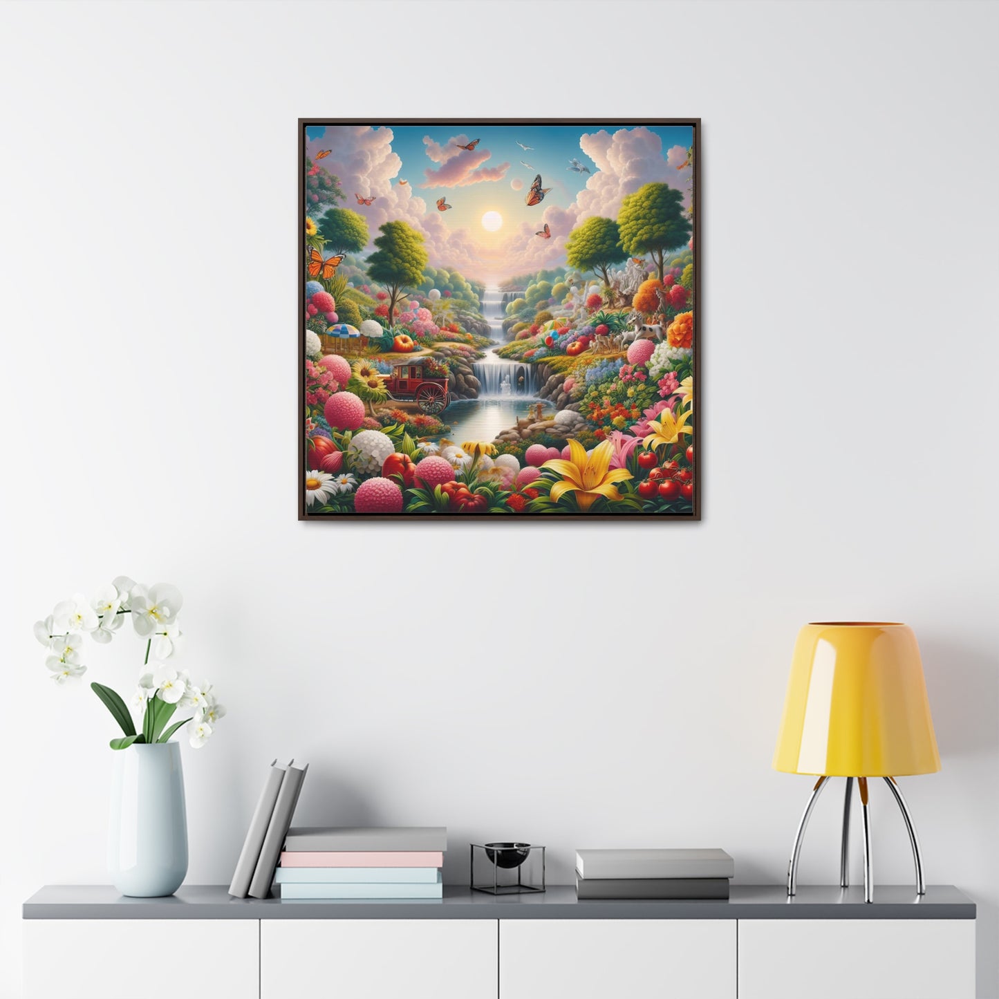 Framed Gallery Canvas Wrap - Spring 33