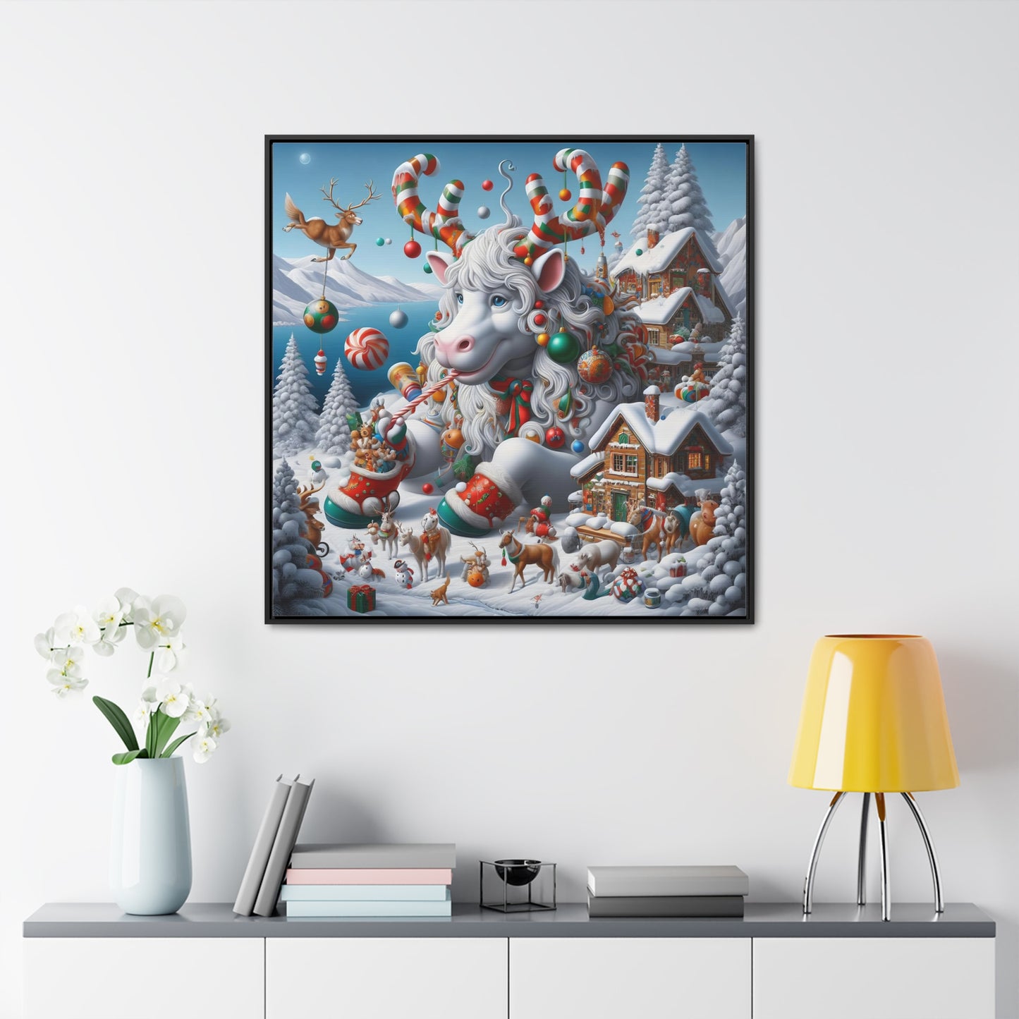 Framed Gallery Canvas Wrap - Winter 105