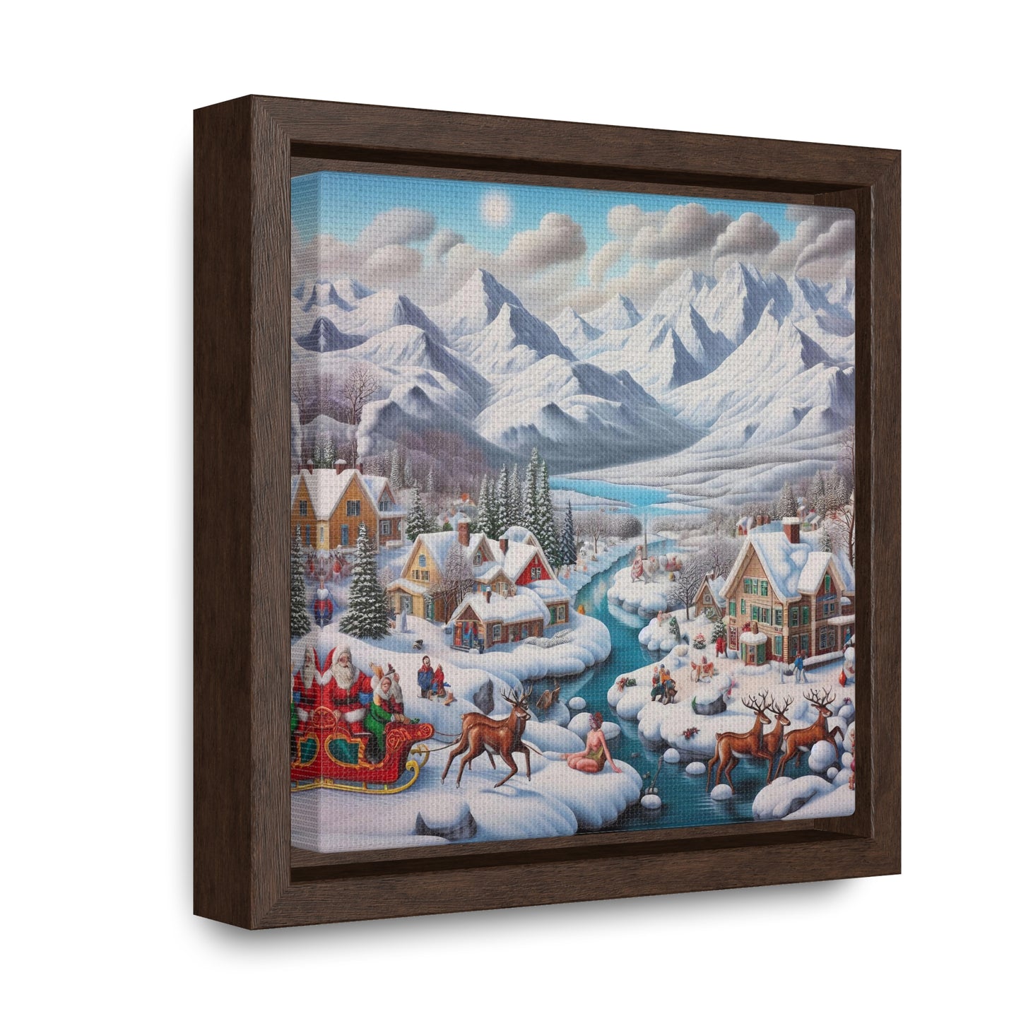 Framed Gallery Canvas Wrap - Winter 109