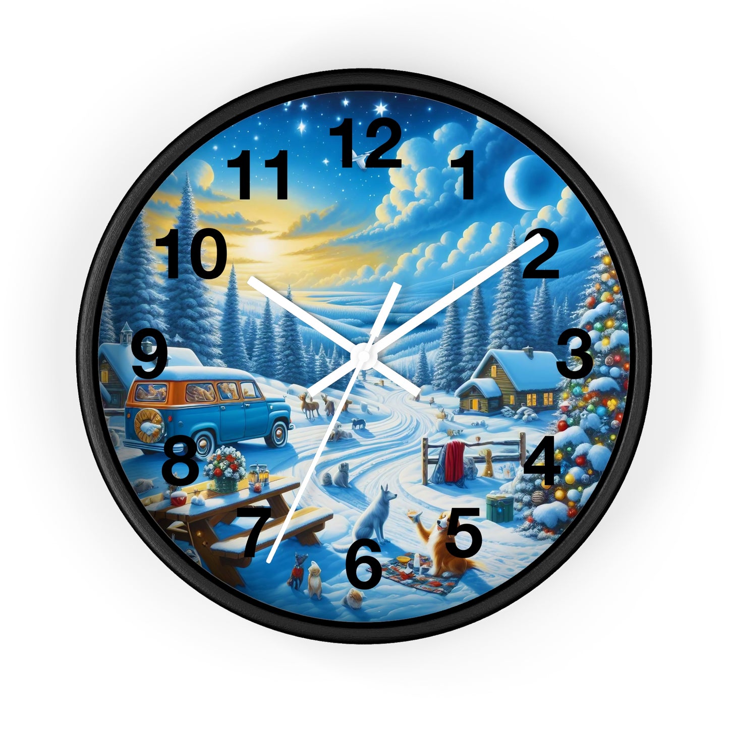 Wall Clock - Winter 110