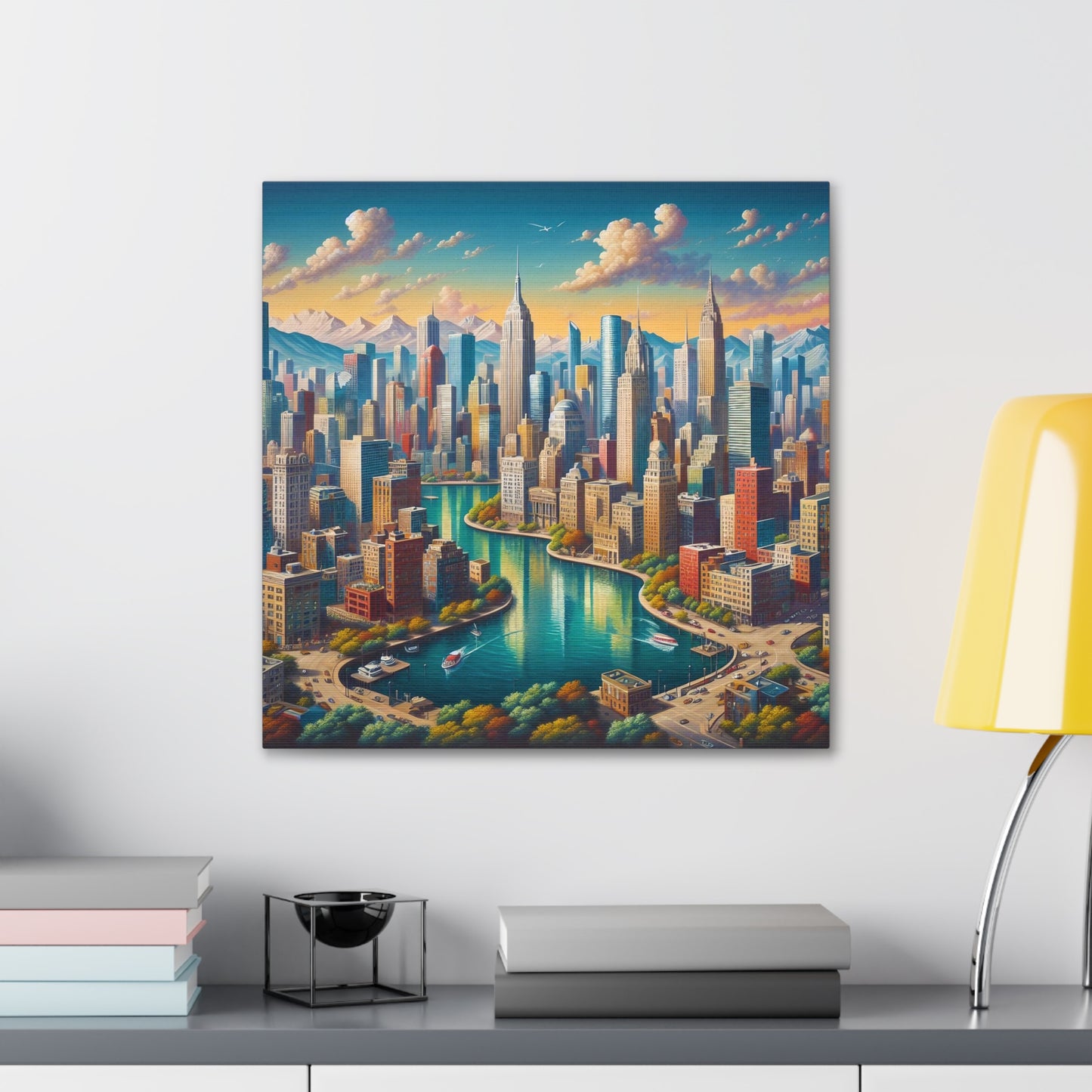 Canvas Gallery Wrap - City 1