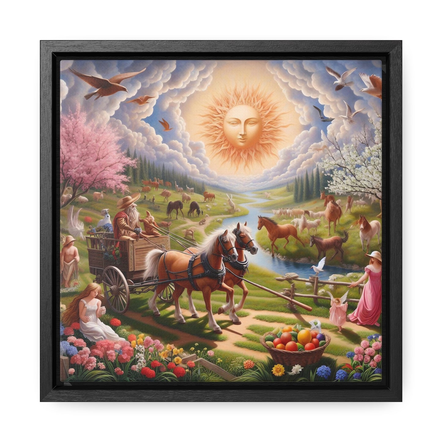 Framed Gallery Canvas Wrap - Spring 26