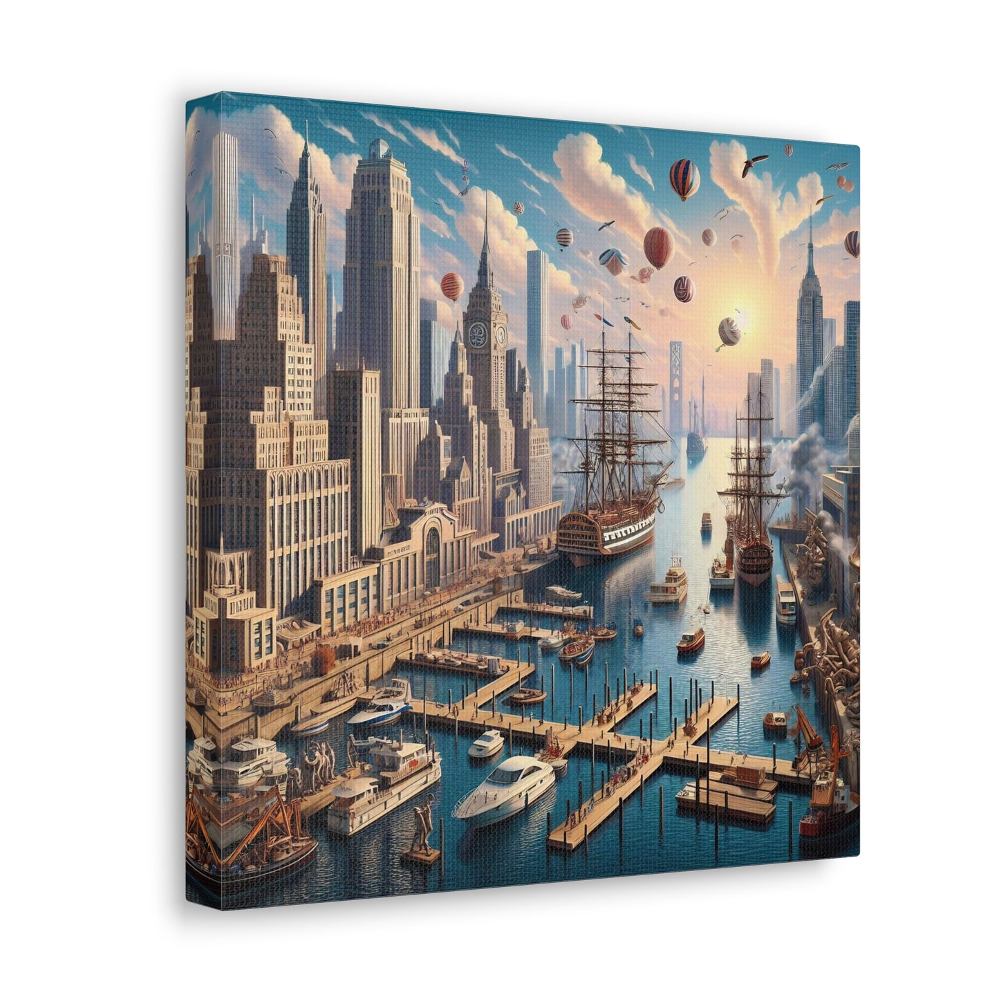 Canvas Gallery Wrap - Harbor 22