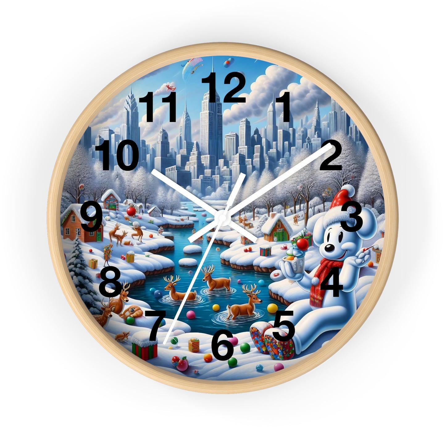 Wall Clock - Winter 126