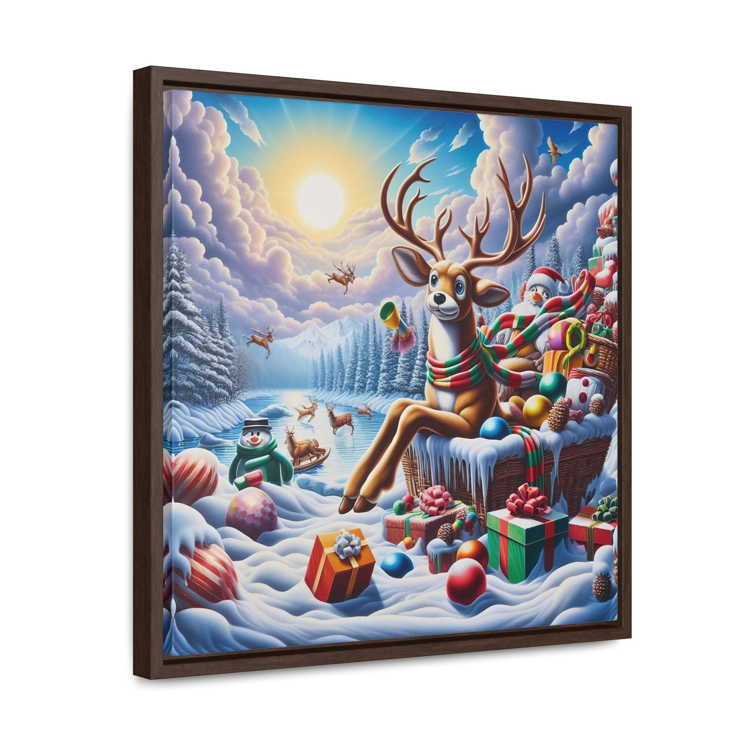 Framed Gallery Canvas Wrap - Winter 117