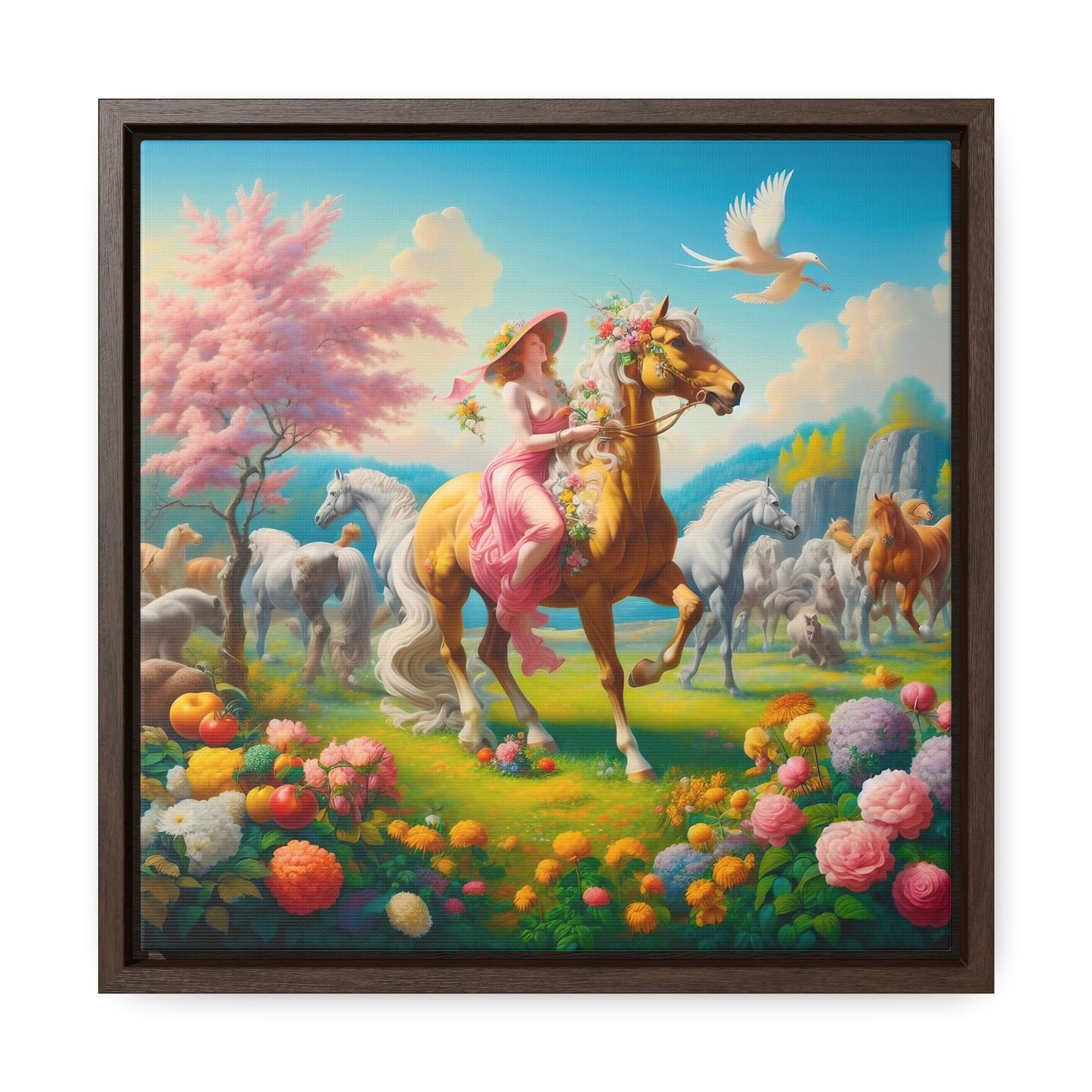 Framed Gallery Canvas Wrap - Spring 41