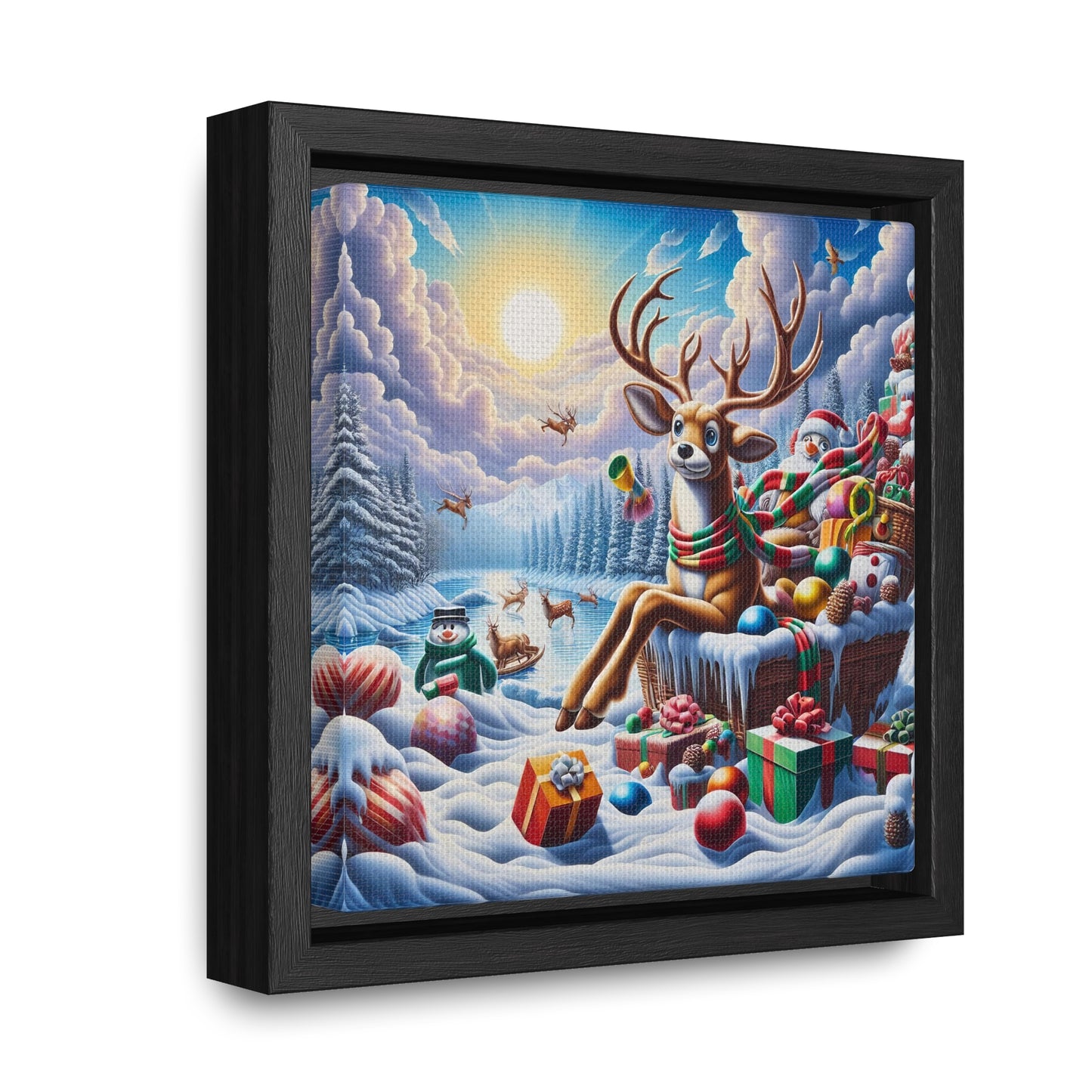 Framed Gallery Canvas Wrap - Winter 117