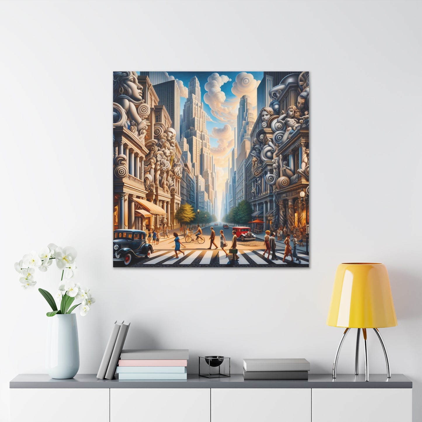 Canvas Gallery Wrap - City 2