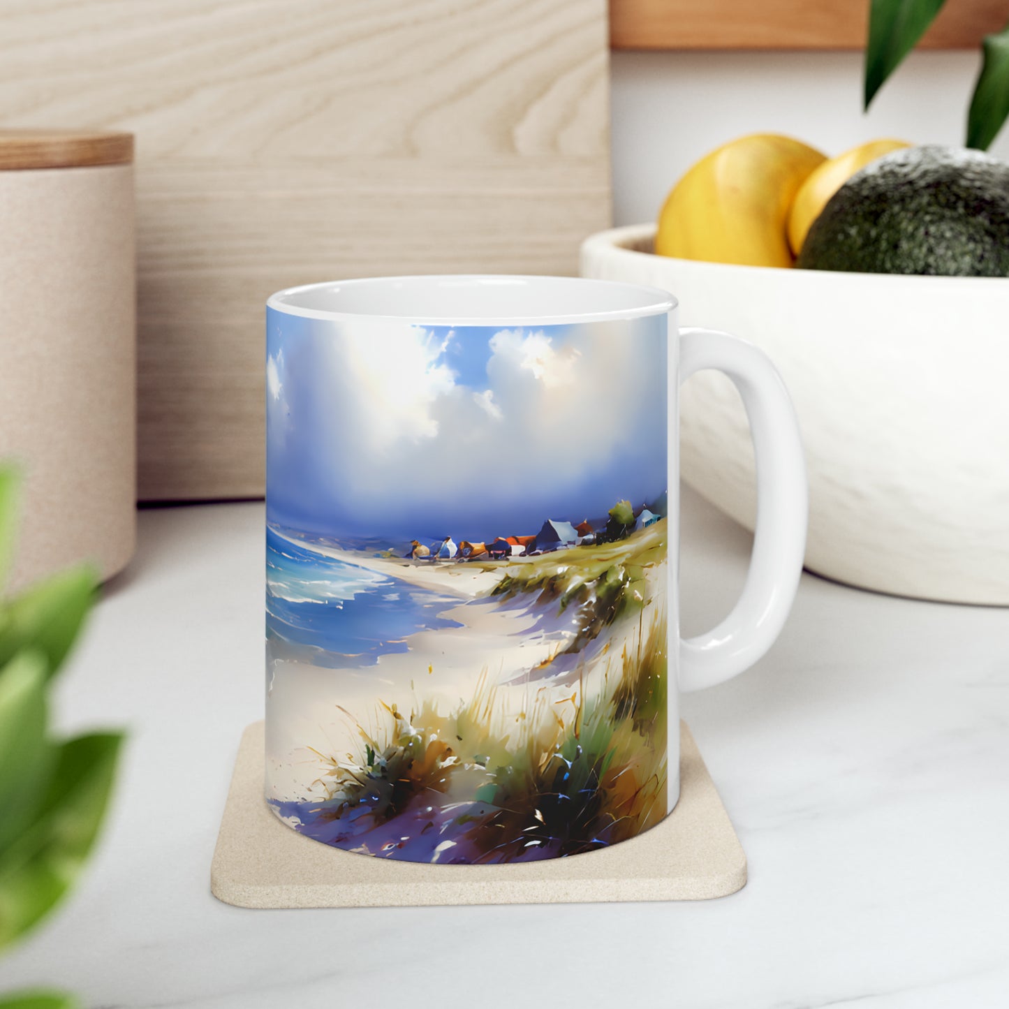 Ceramic Mug 11oz - Beach 3001