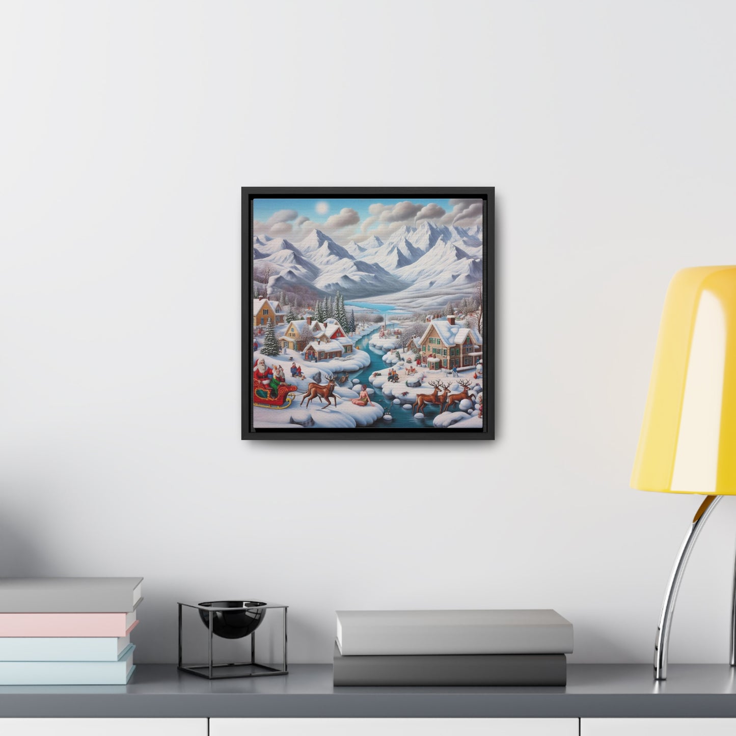 Framed Gallery Canvas Wrap - Winter 109