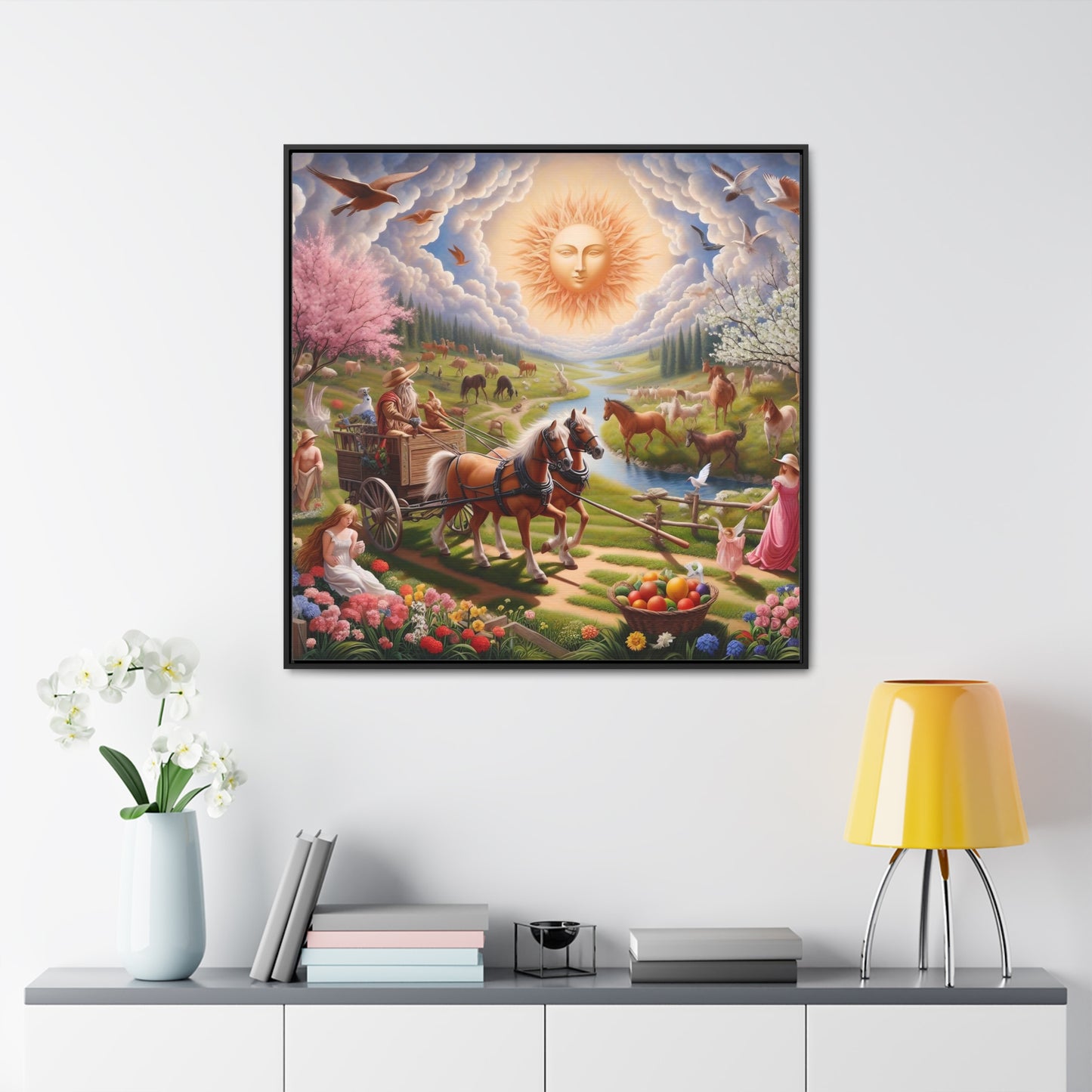 Framed Gallery Canvas Wrap - Spring 26