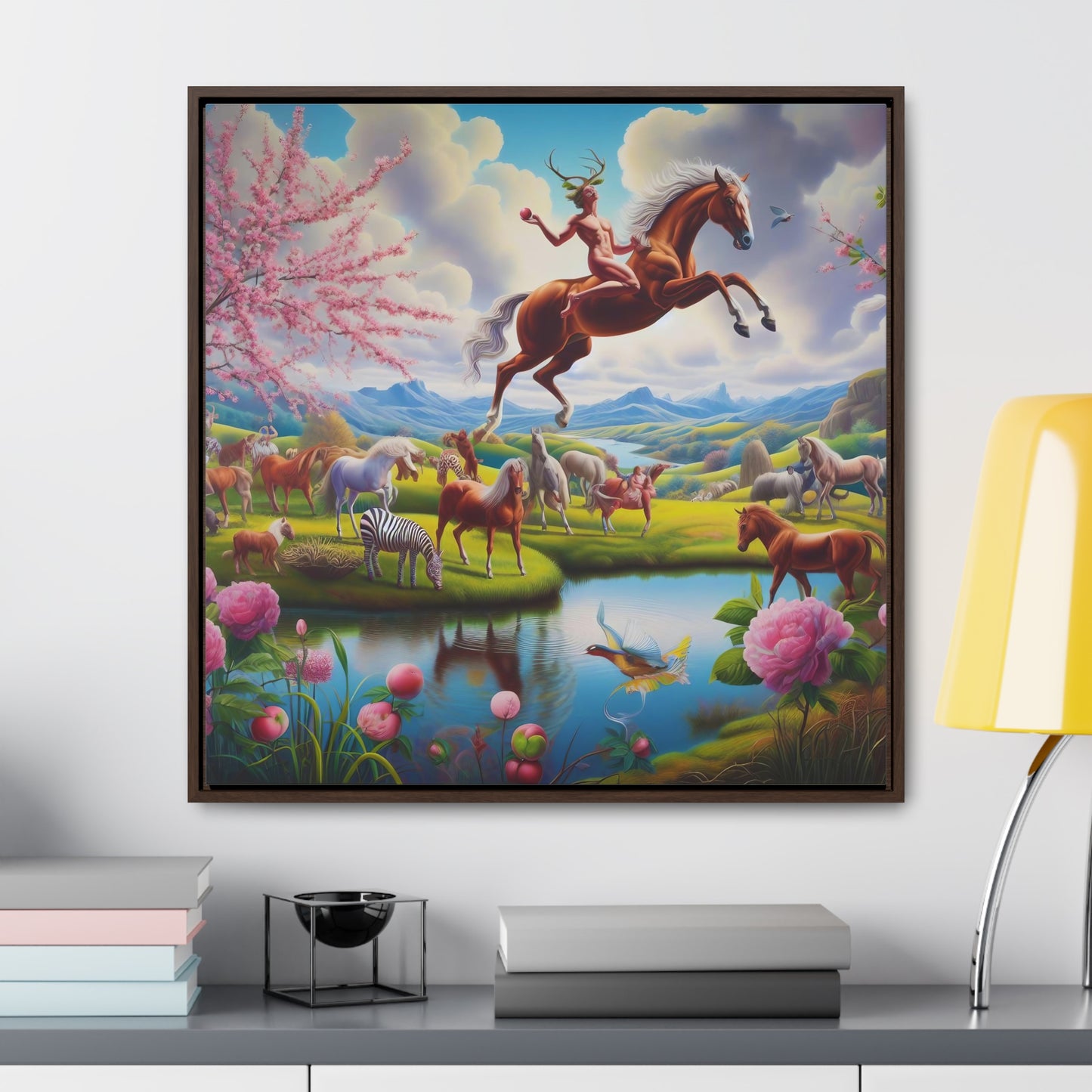 Framed Gallery Canvas Wrap - Spring 118