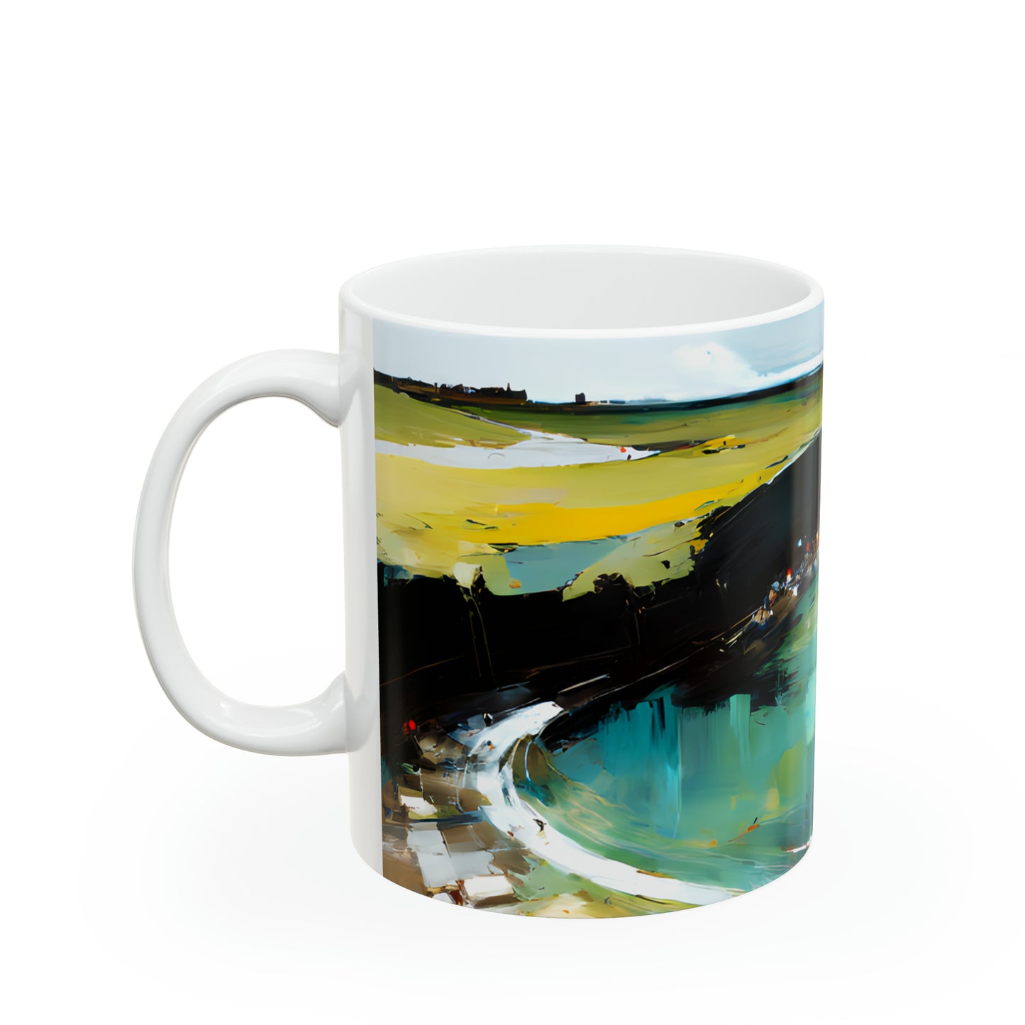 Ceramic Mug 11oz - Beach 7002