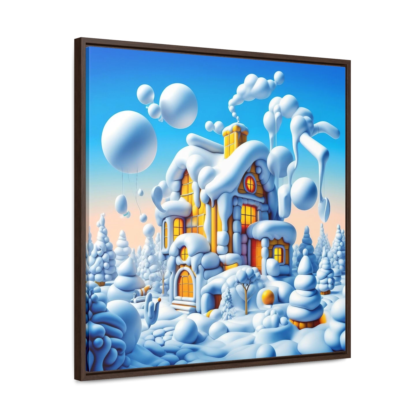 Framed Gallery Canvas Wrap - Winter 111