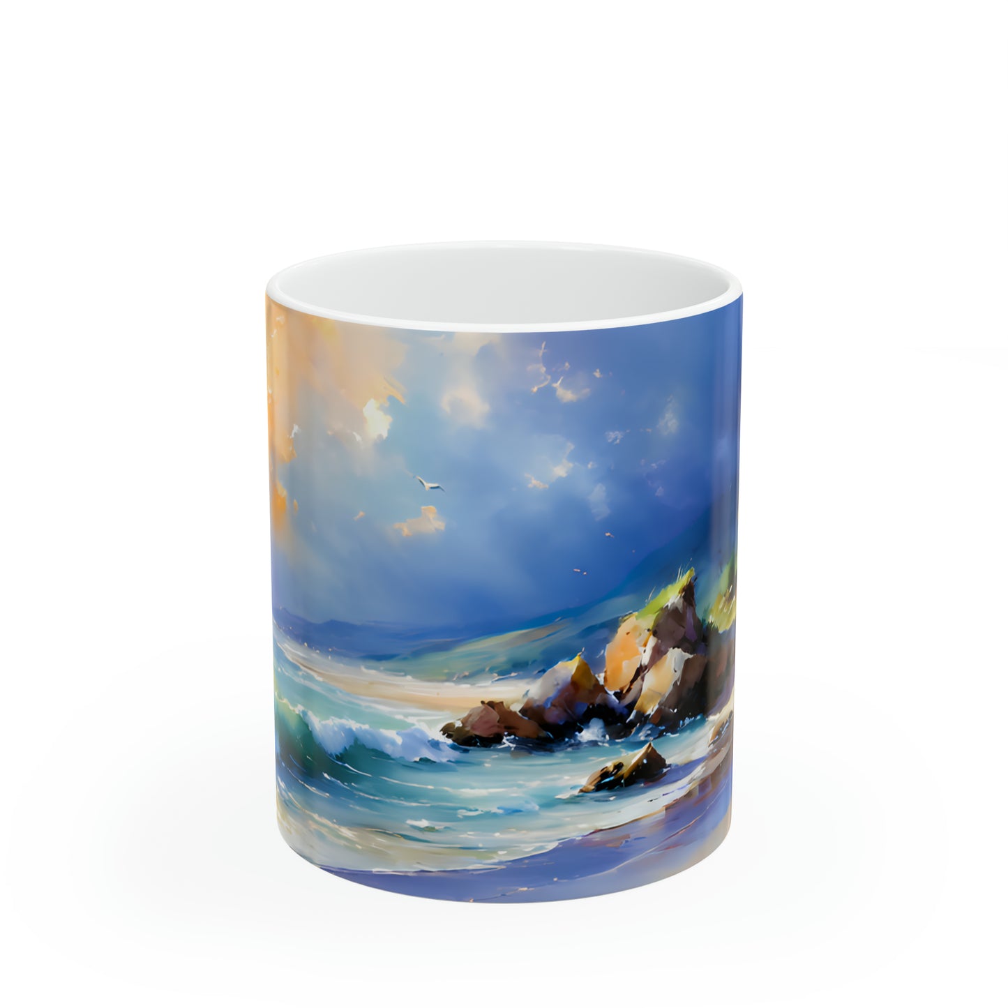 Ceramic Mug 11oz - Beach 3002