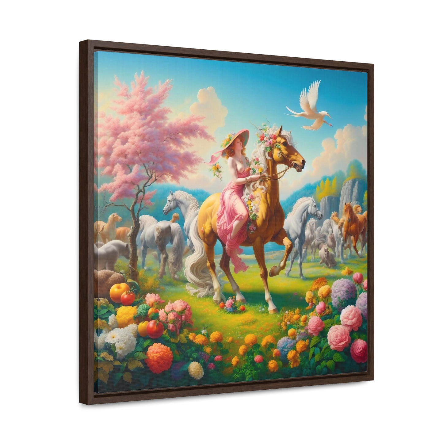 Framed Gallery Canvas Wrap - Spring 41